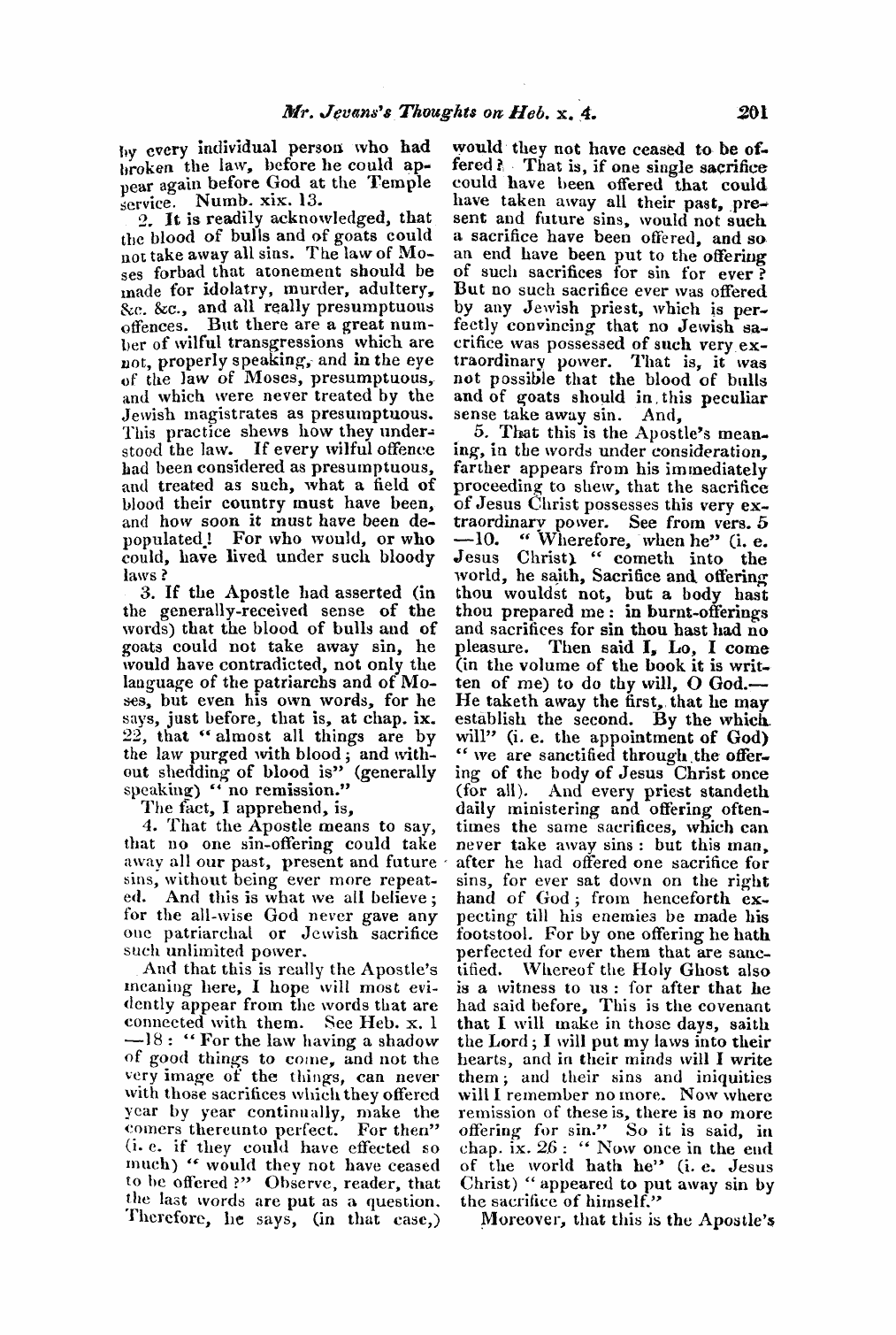 Monthly Repository (1806-1838) and Unitarian Chronicle (1832-1833): F Y, 1st edition - Untitled Article