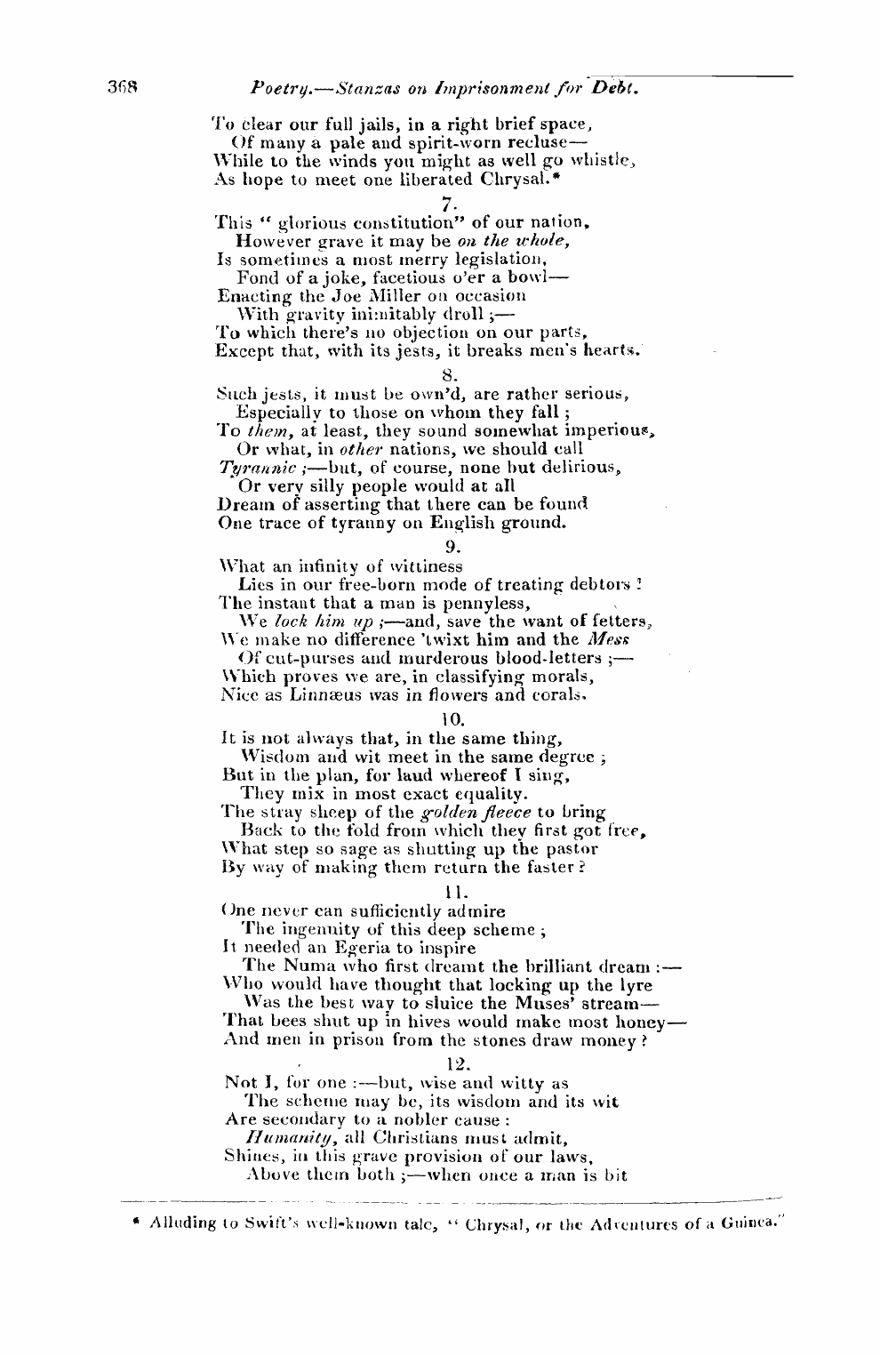 Monthly Repository (1806-1838) and Unitarian Chronicle (1832-1833): F Y, 1st edition - Untitled Article