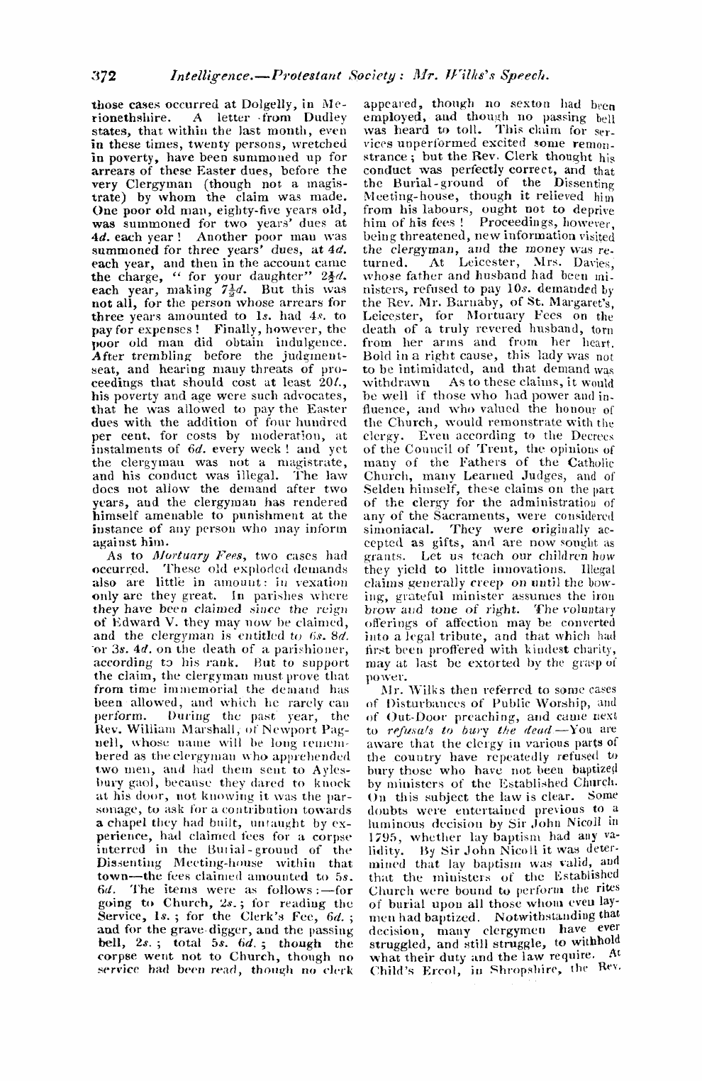 Monthly Repository (1806-1838) and Unitarian Chronicle (1832-1833): F Y, 1st edition - Untitled Article