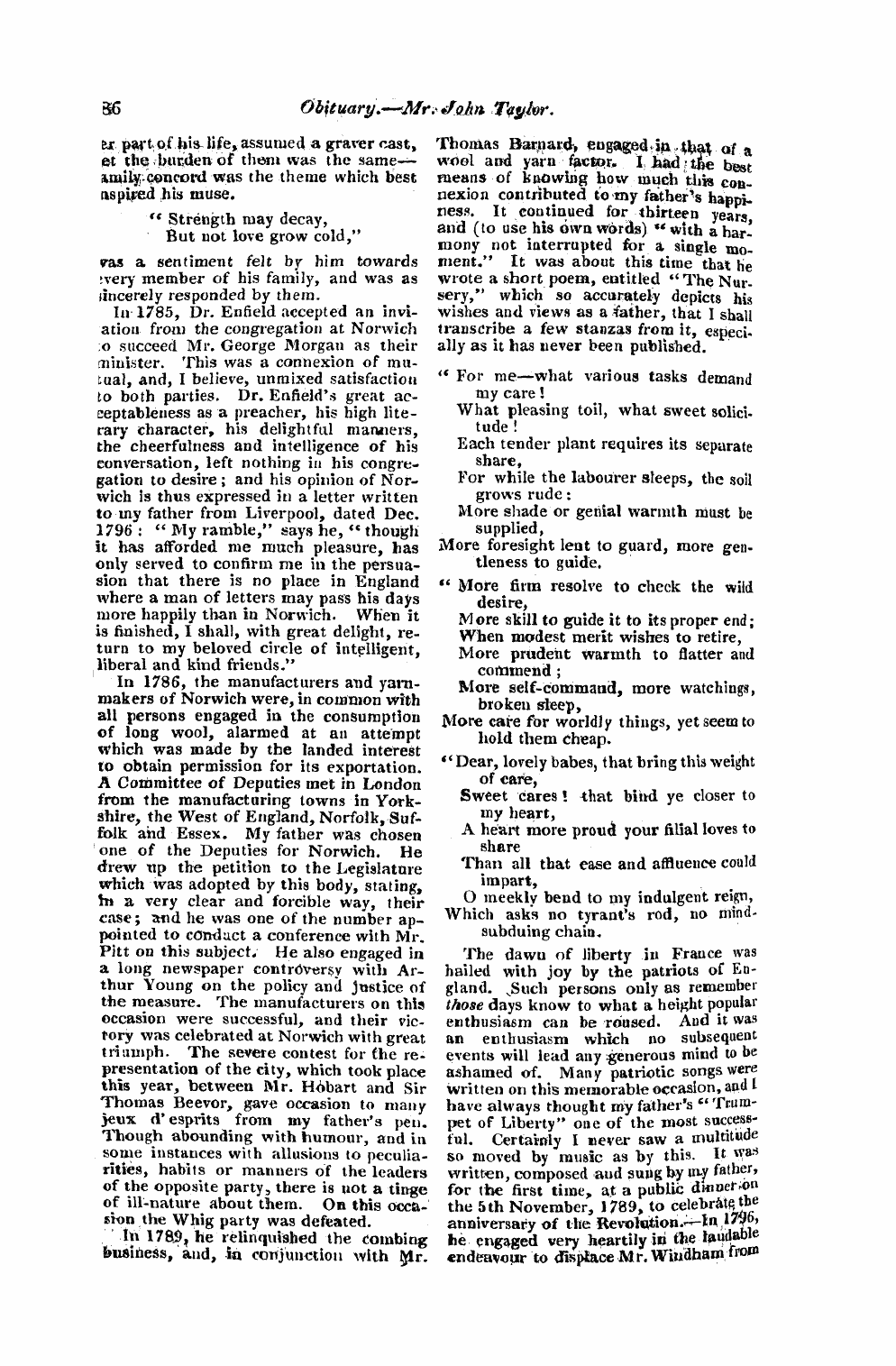 Monthly Repository (1806-1838) and Unitarian Chronicle (1832-1833): F Y, 1st edition: 42