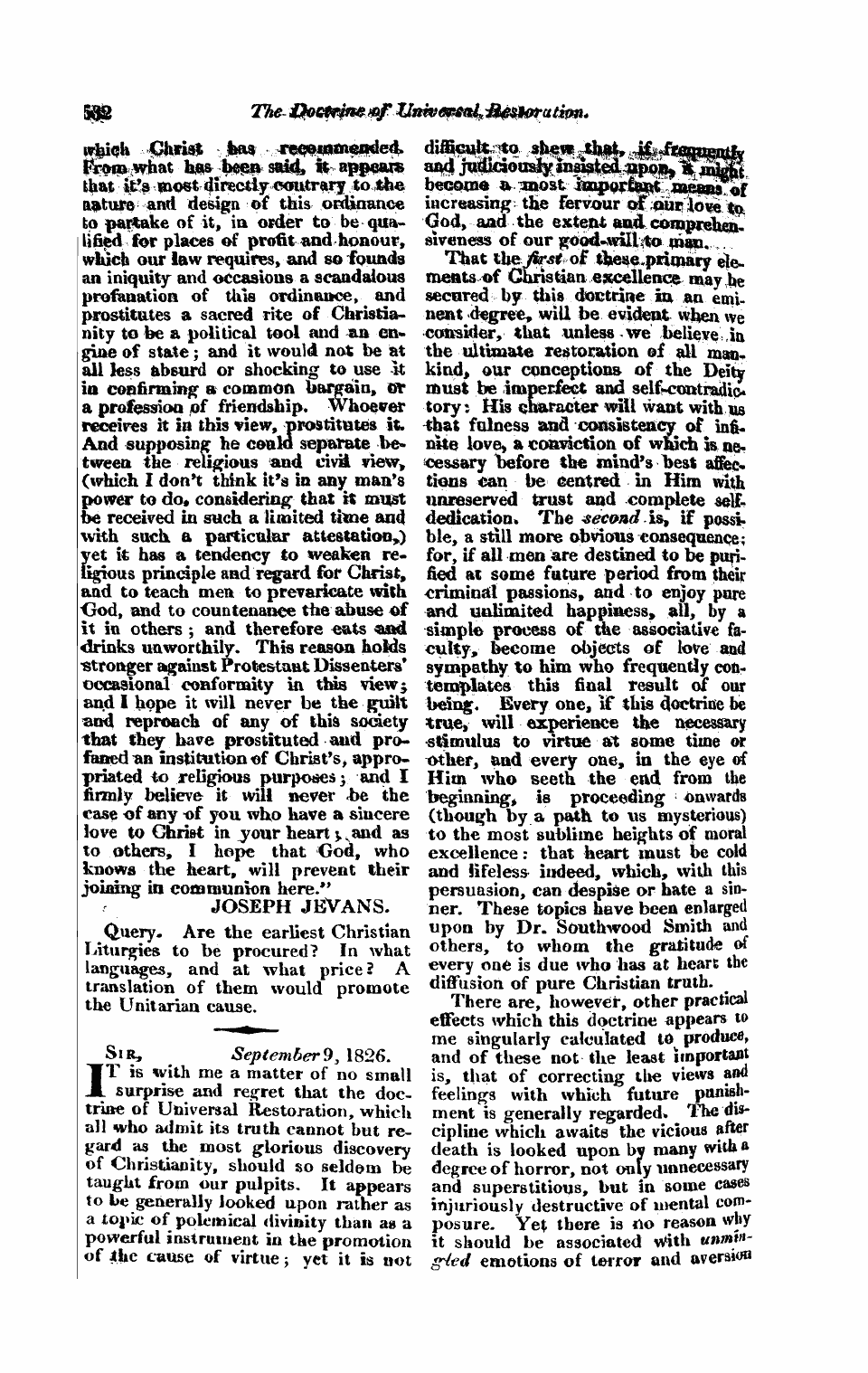 Monthly Repository (1806-1838) and Unitarian Chronicle (1832-1833): F Y, 1st edition: 24