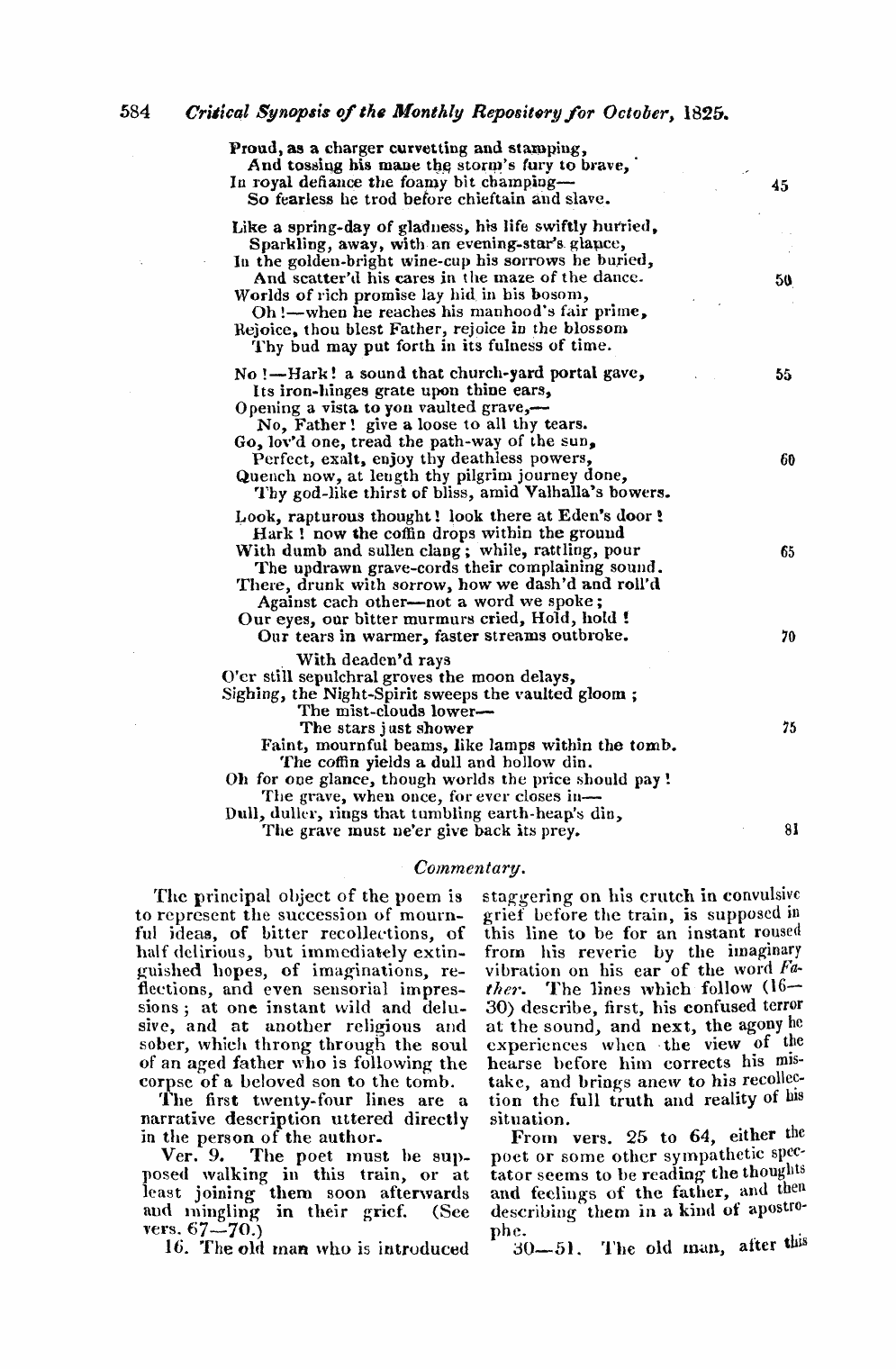 Monthly Repository (1806-1838) and Unitarian Chronicle (1832-1833): F Y, 1st edition - Untitled Article