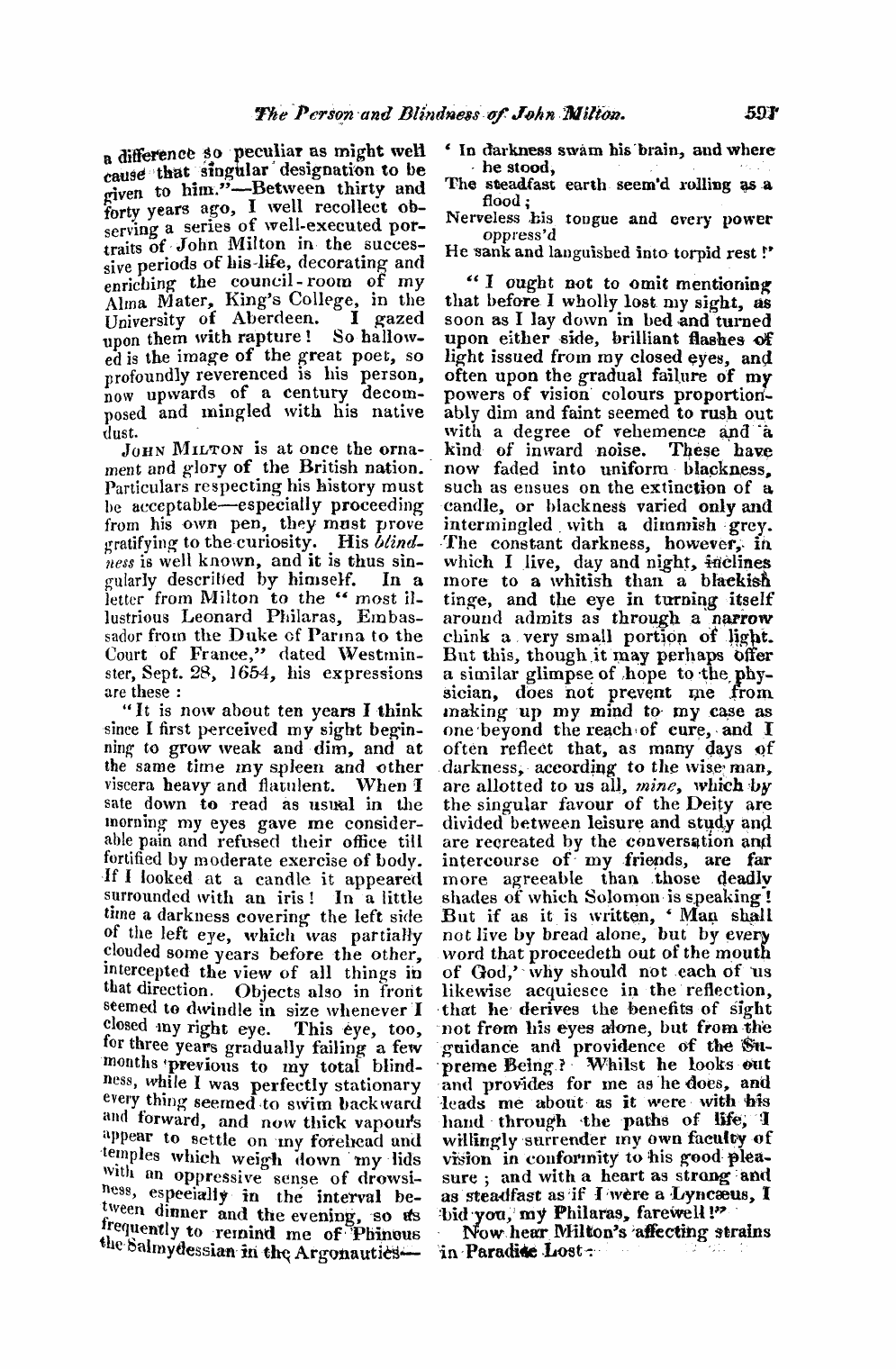 Monthly Repository (1806-1838) and Unitarian Chronicle (1832-1833): F Y, 1st edition - Untitled Article