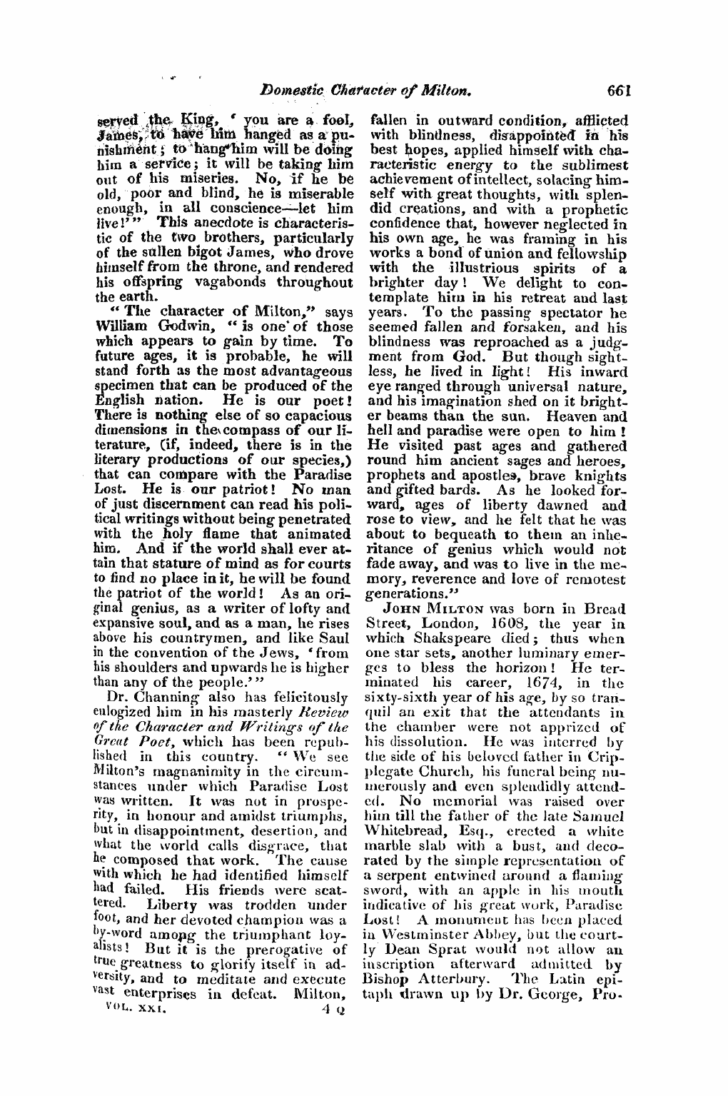 Monthly Repository (1806-1838) and Unitarian Chronicle (1832-1833): F Y, 1st edition: 25