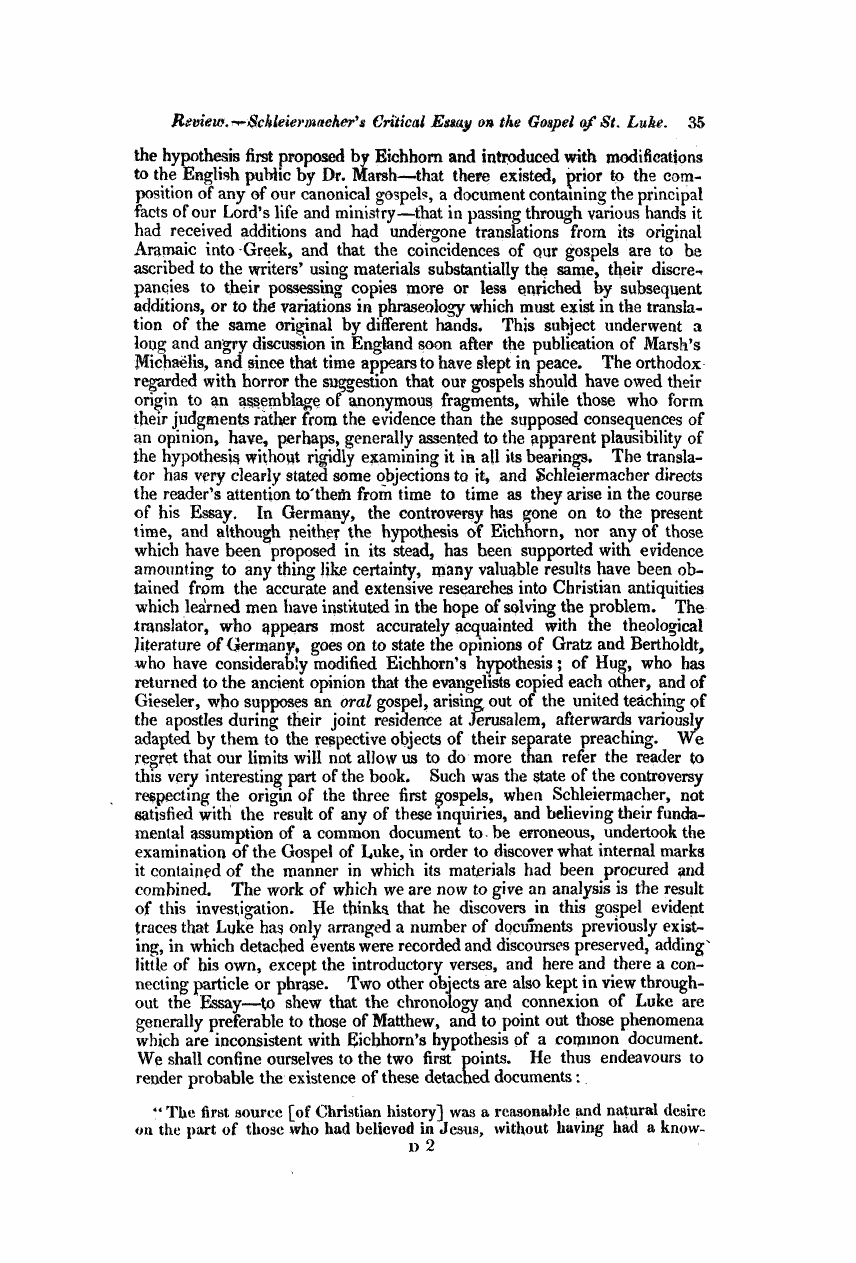 Monthly Repository (1806-1838) and Unitarian Chronicle (1832-1833): F Y, 1st edition: 35