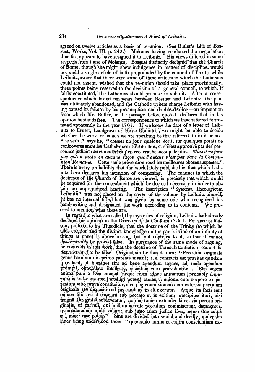 Monthly Repository (1806-1838) and Unitarian Chronicle (1832-1833): F Y, 1st edition - Untitled Article