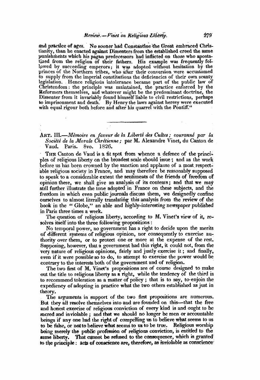 Monthly Repository (1806-1838) and Unitarian Chronicle (1832-1833): F Y, 1st edition - Untitled Article