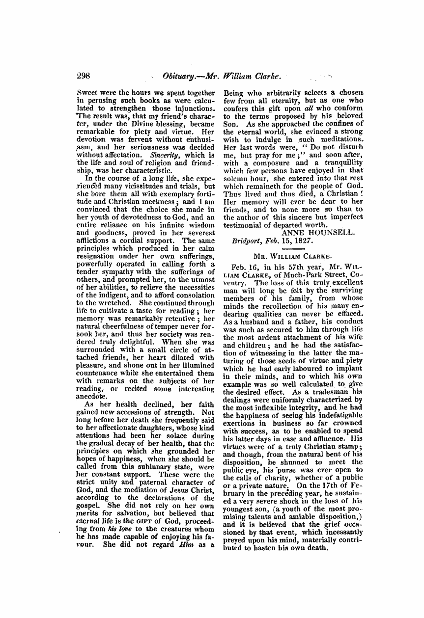 Monthly Repository (1806-1838) and Unitarian Chronicle (1832-1833): F Y, 1st edition: 66