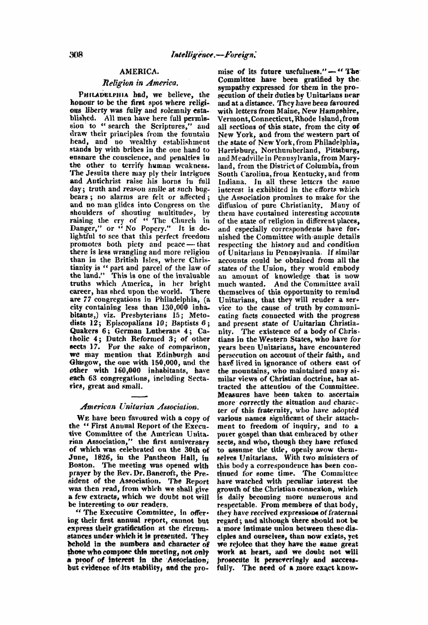 Monthly Repository (1806-1838) and Unitarian Chronicle (1832-1833): F Y, 1st edition: 76