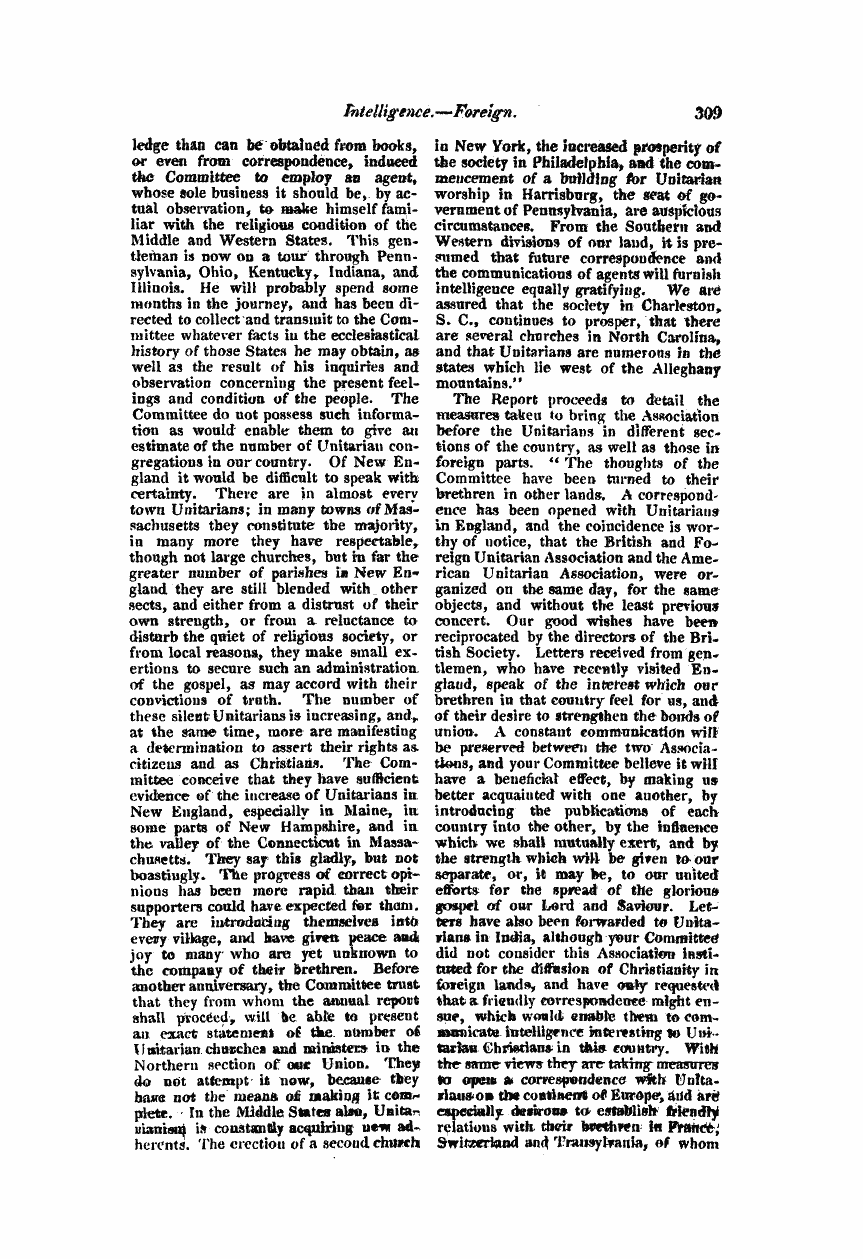 Monthly Repository (1806-1838) and Unitarian Chronicle (1832-1833): F Y, 1st edition - Untitled Article