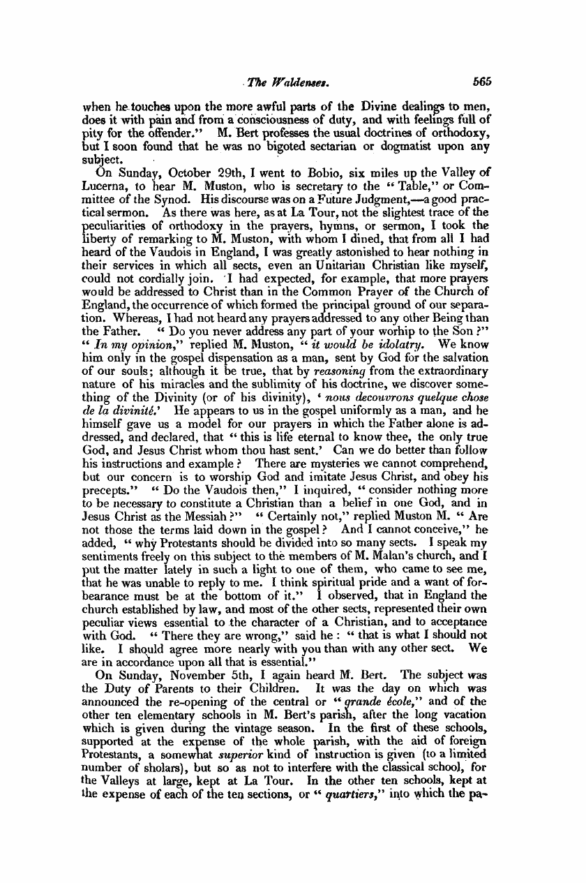 Monthly Repository (1806-1838) and Unitarian Chronicle (1832-1833): F Y, 1st edition - Untitled Article