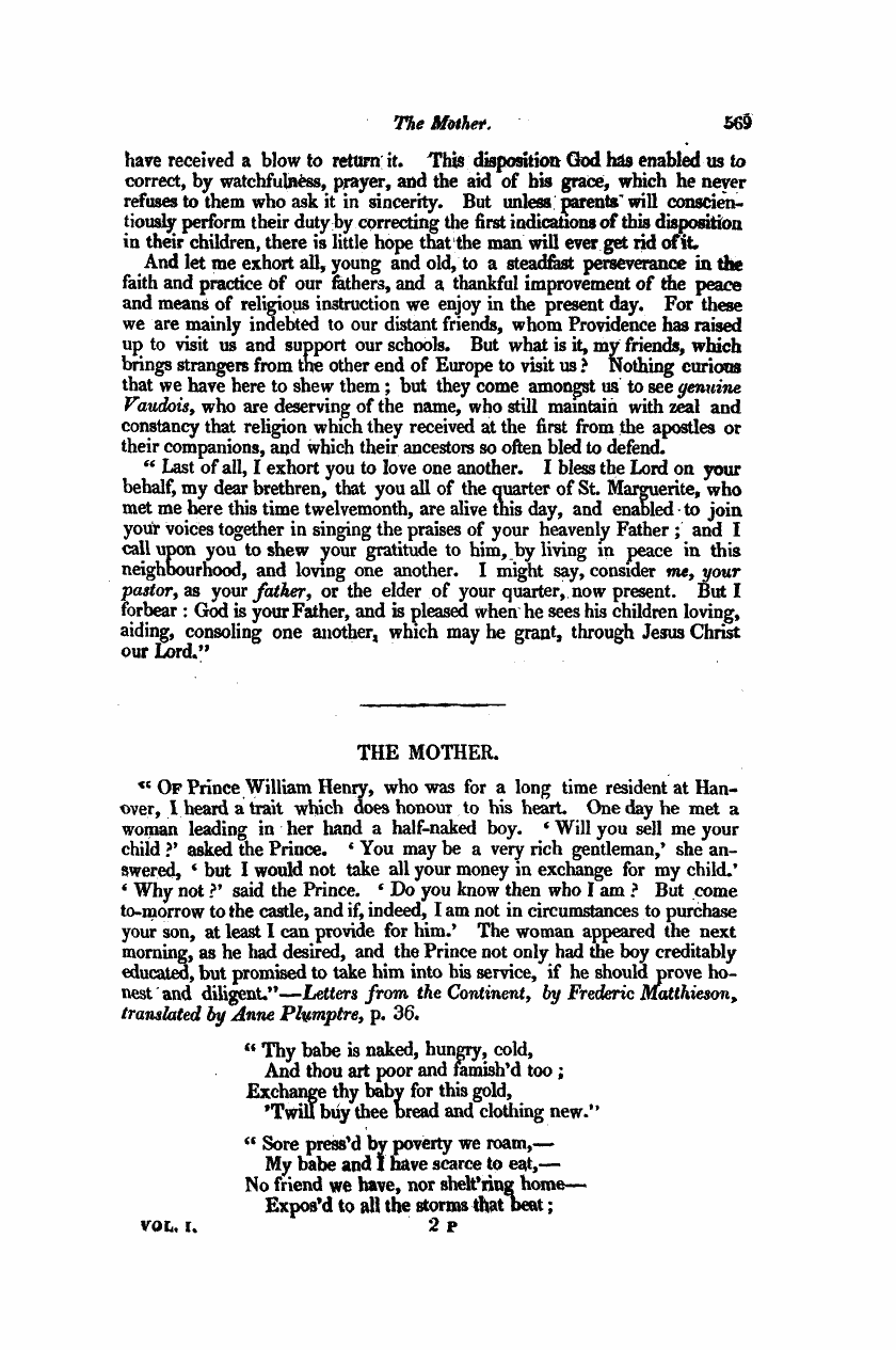 Monthly Repository (1806-1838) and Unitarian Chronicle (1832-1833): F Y, 1st edition - Untitled Article