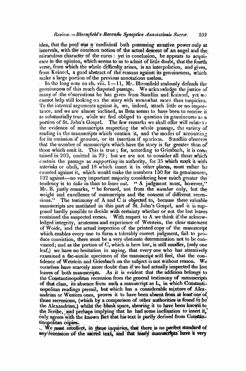 Monthly Repository (1806-1838) and Unitarian Chronicle (1832-1833): F Y, 1st edition - Untitled Article