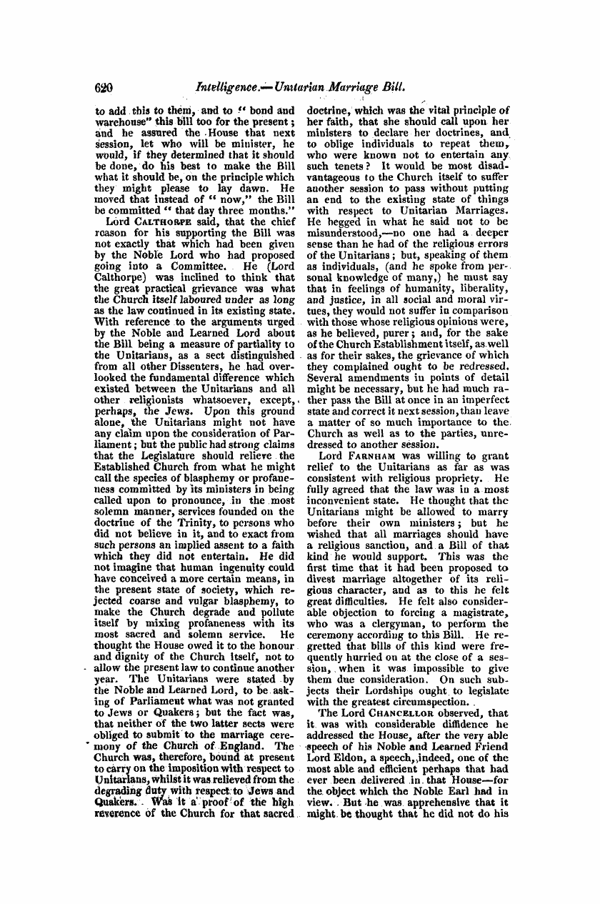 Monthly Repository (1806-1838) and Unitarian Chronicle (1832-1833): F Y, 1st edition - Untitled Article