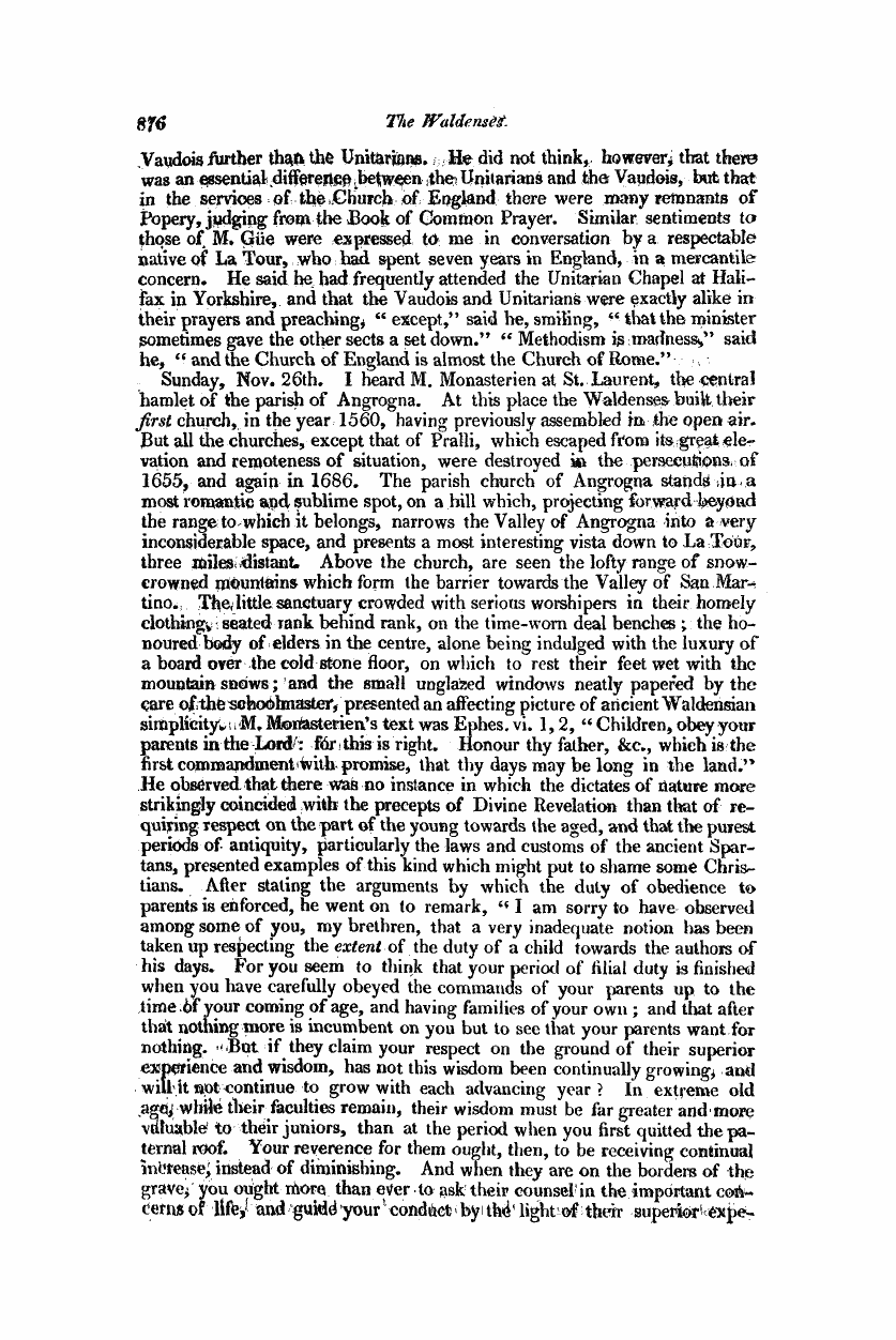 Monthly Repository (1806-1838) and Unitarian Chronicle (1832-1833): F Y, 1st edition - Untitled Article