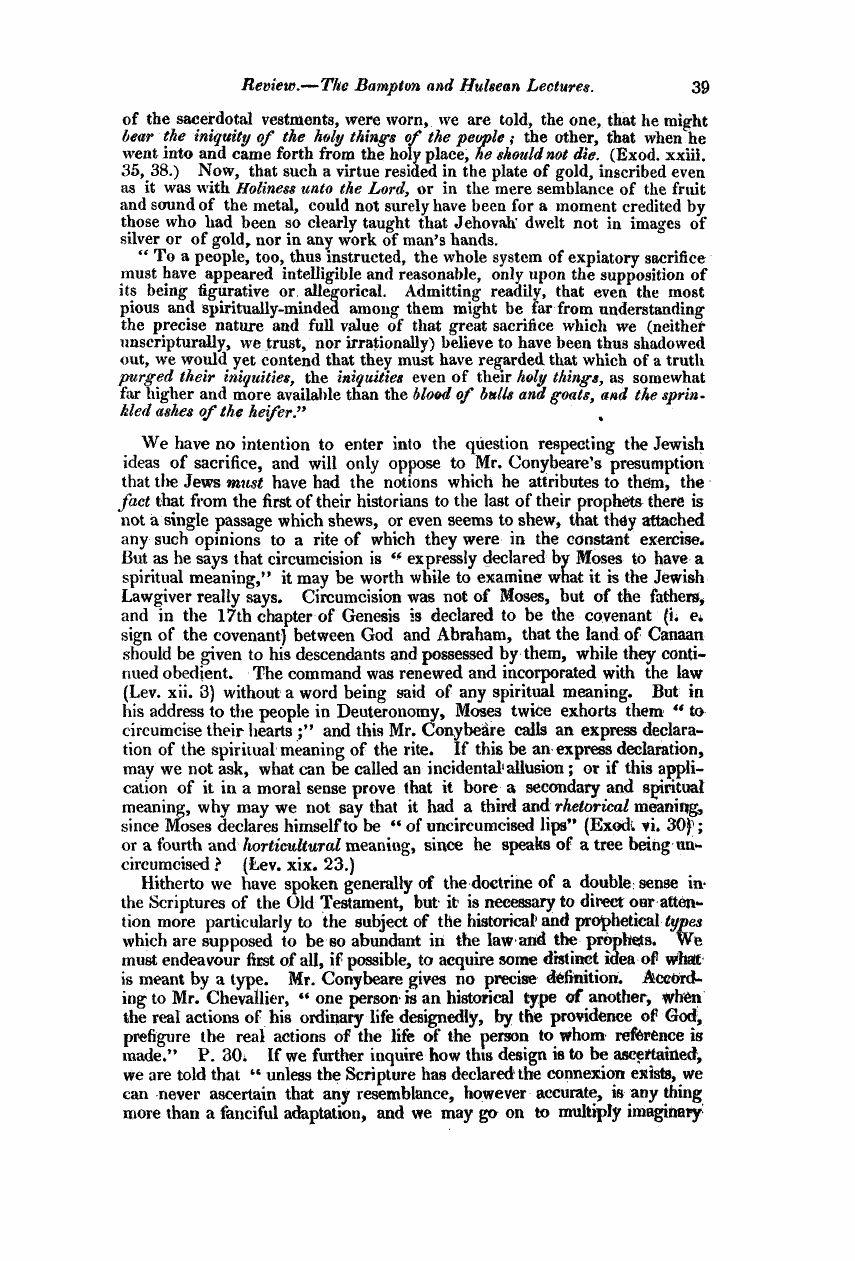 Monthly Repository (1806-1838) and Unitarian Chronicle (1832-1833): F Y, 1st edition: 39