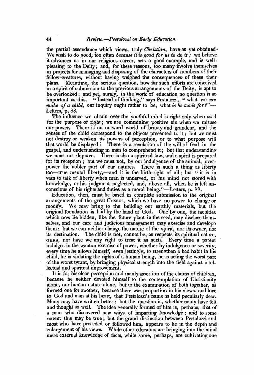 Monthly Repository (1806-1838) and Unitarian Chronicle (1832-1833): F Y, 1st edition: 44