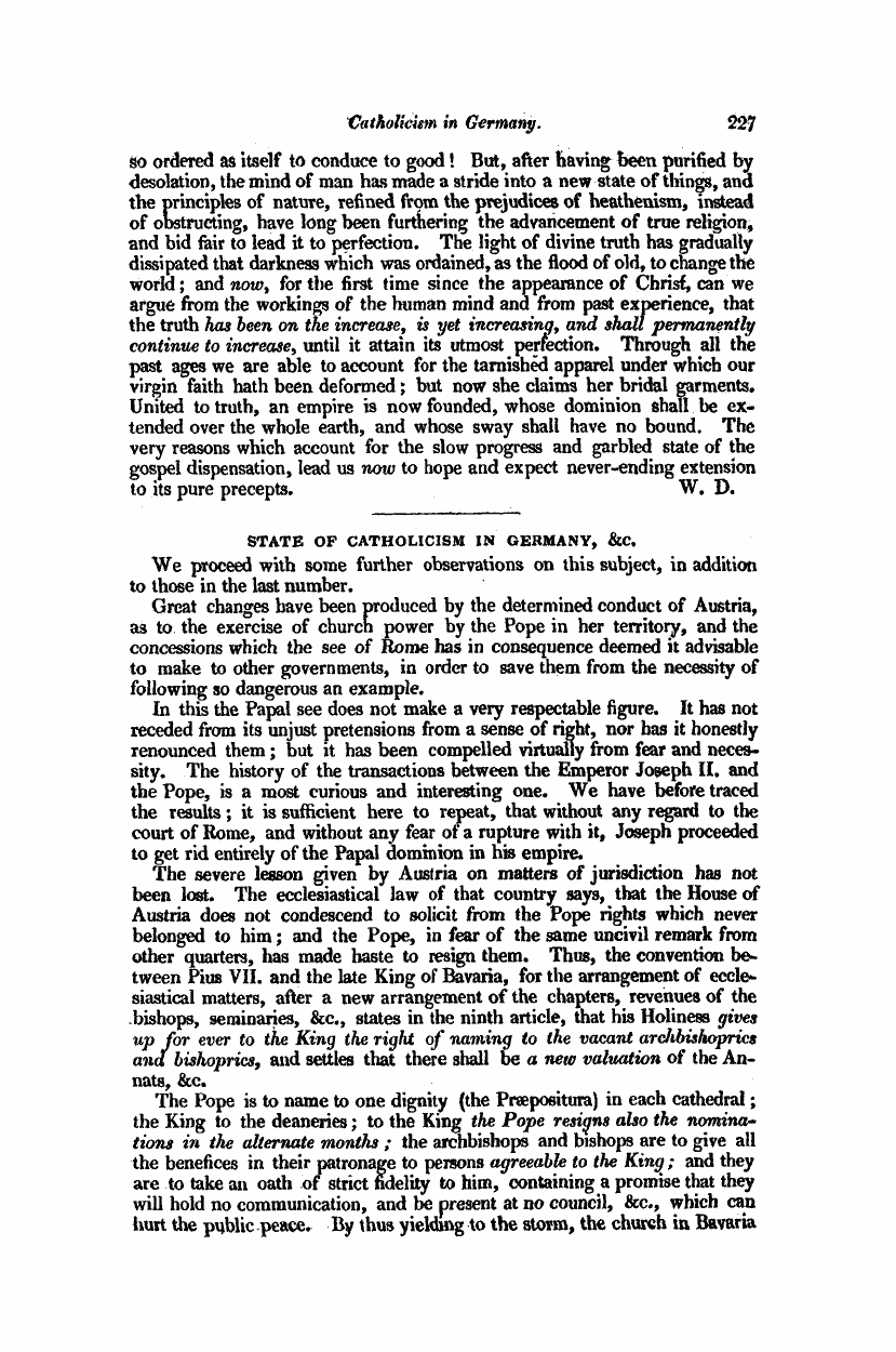 Monthly Repository (1806-1838) and Unitarian Chronicle (1832-1833): F Y, 1st edition: 11