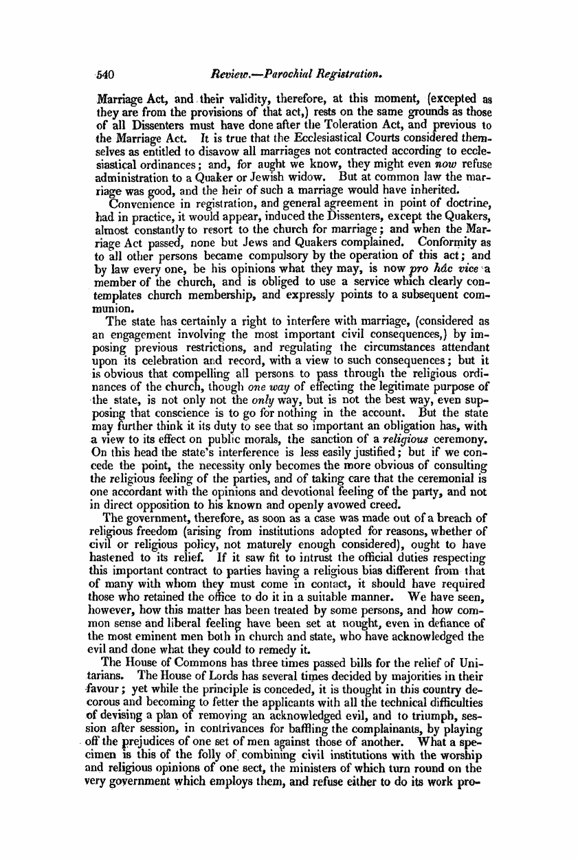 Monthly Repository (1806-1838) and Unitarian Chronicle (1832-1833): F Y, 1st edition - Untitled Article