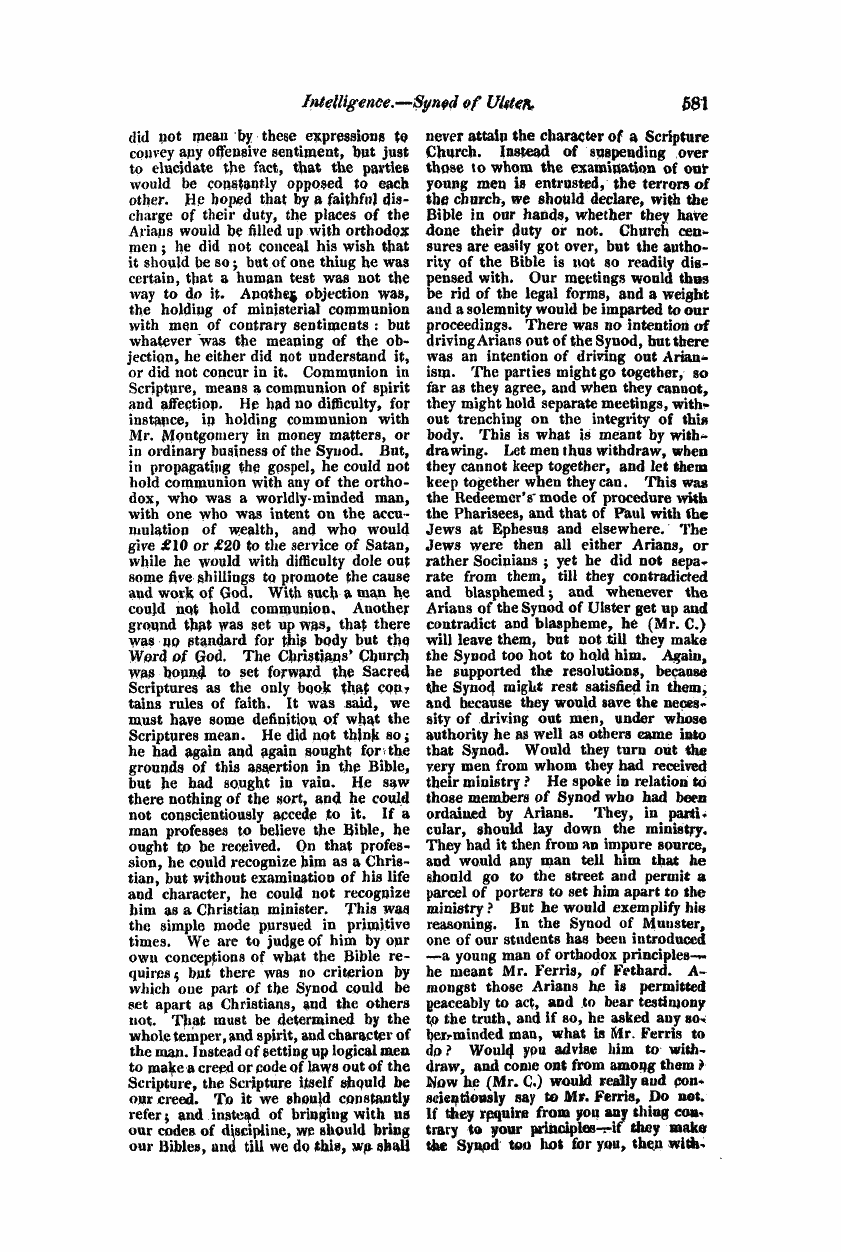 Monthly Repository (1806-1838) and Unitarian Chronicle (1832-1833): F Y, 1st edition: 69