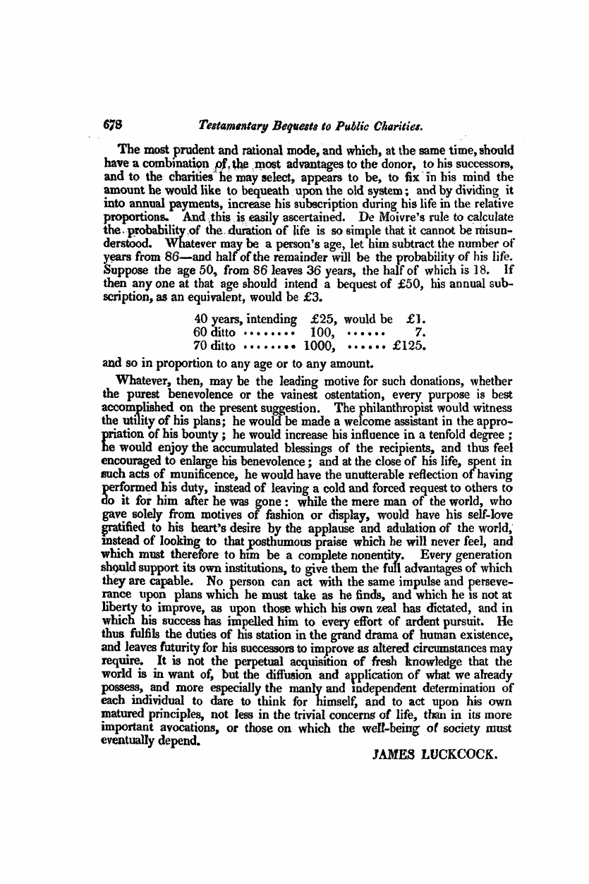 Monthly Repository (1806-1838) and Unitarian Chronicle (1832-1833): F Y, 1st edition - Untitled Article