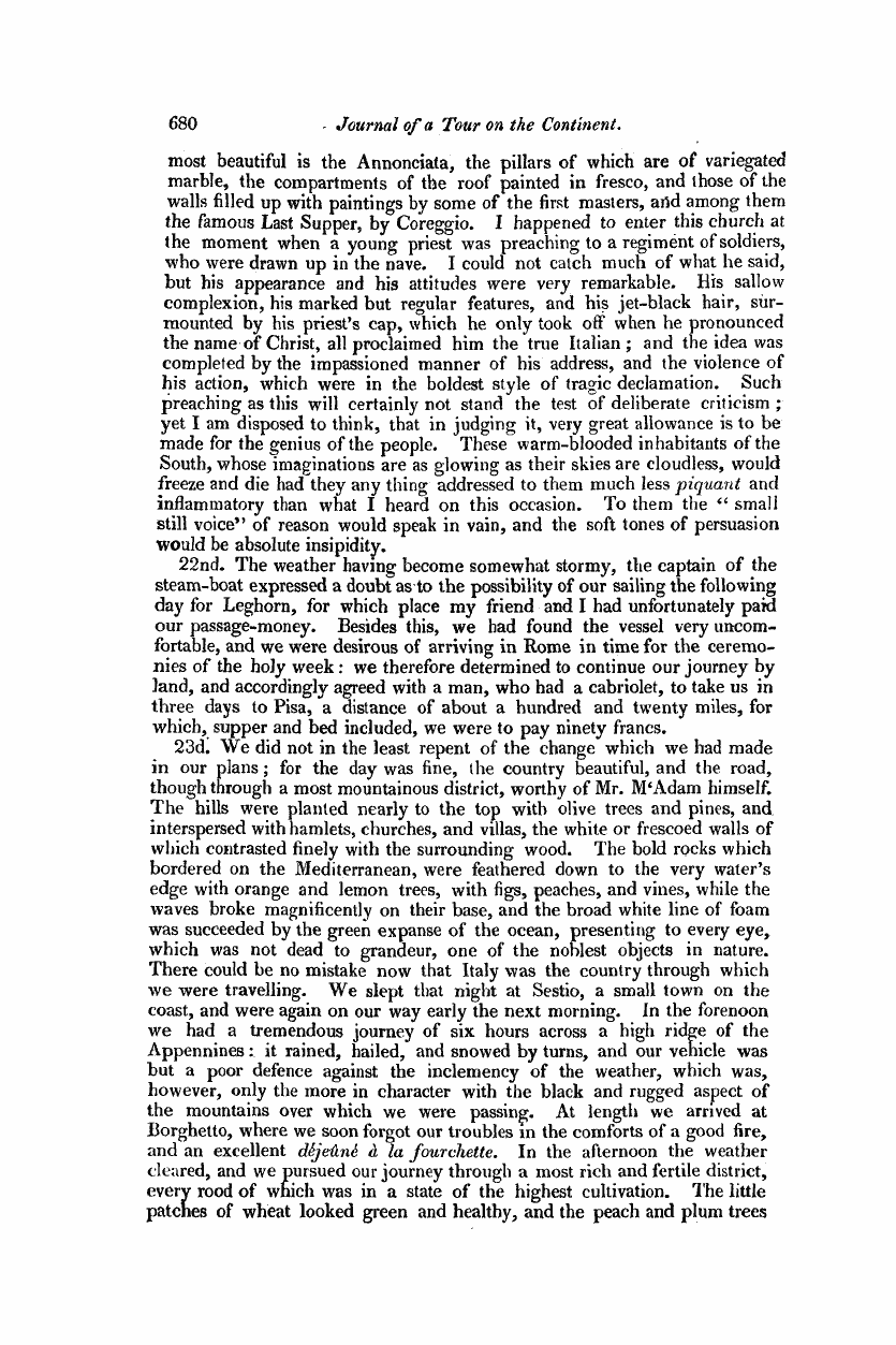 Monthly Repository (1806-1838) and Unitarian Chronicle (1832-1833): F Y, 1st edition - Untitled Article