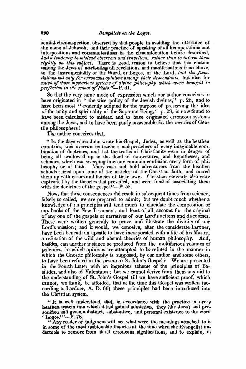 Monthly Repository (1806-1838) and Unitarian Chronicle (1832-1833): F Y, 1st edition - Untitled Article