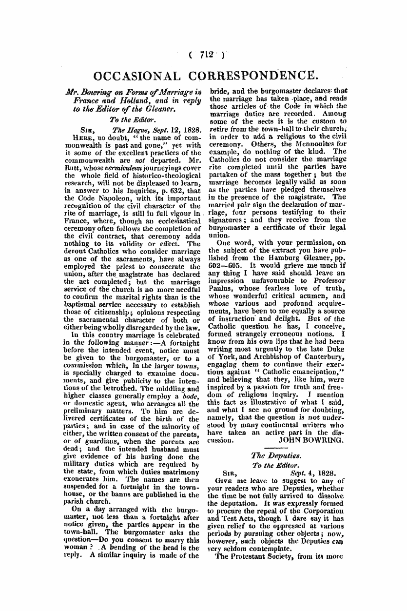 Monthly Repository (1806-1838) and Unitarian Chronicle (1832-1833): F Y, 1st edition: 56