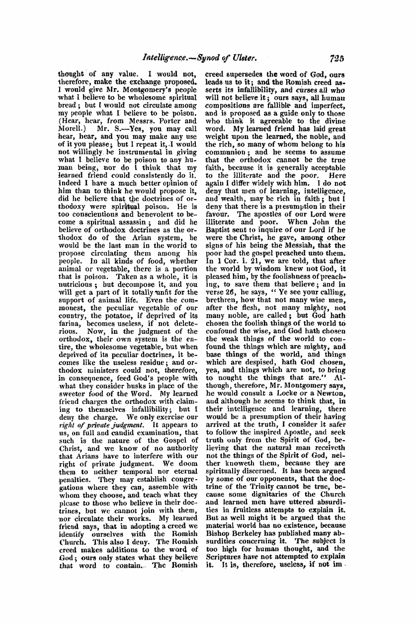 Monthly Repository (1806-1838) and Unitarian Chronicle (1832-1833): F Y, 1st edition: 69