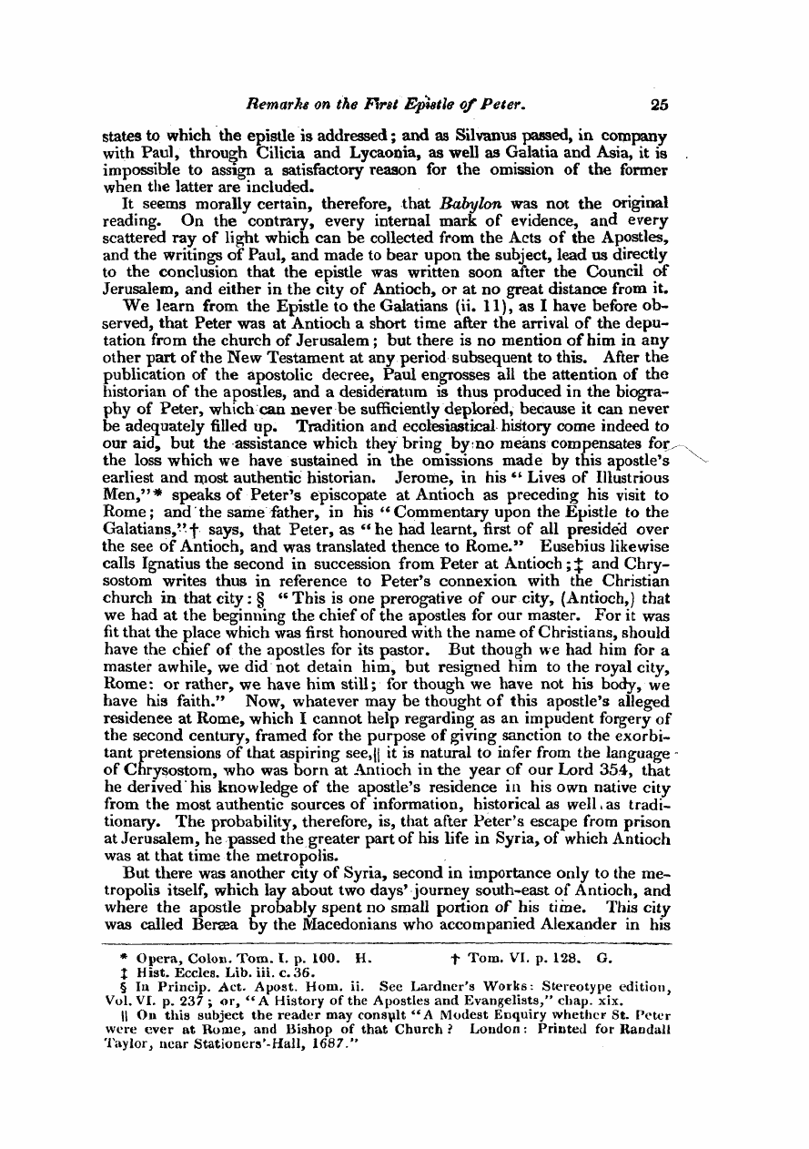 Monthly Repository (1806-1838) and Unitarian Chronicle (1832-1833): F Y, 1st edition - Untitled Article