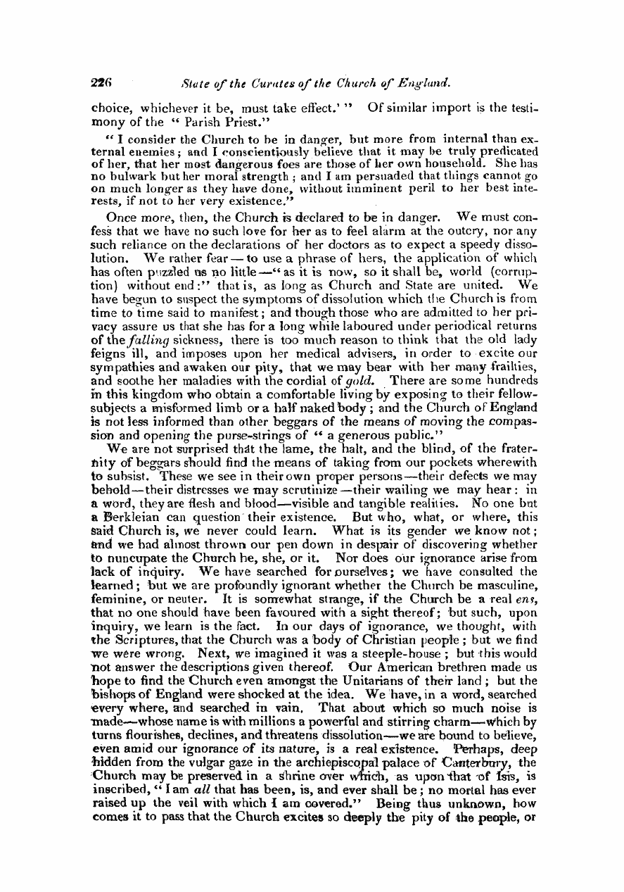 Monthly Repository (1806-1838) and Unitarian Chronicle (1832-1833): F Y, 1st edition - Untitled Article