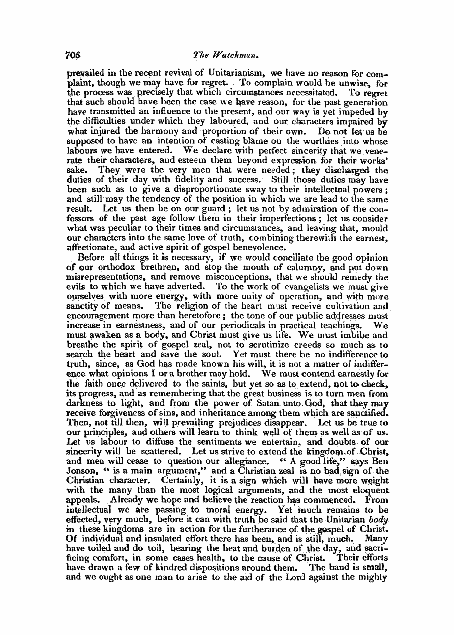 Monthly Repository (1806-1838) and Unitarian Chronicle (1832-1833): F Y, 1st edition - Untitled Article