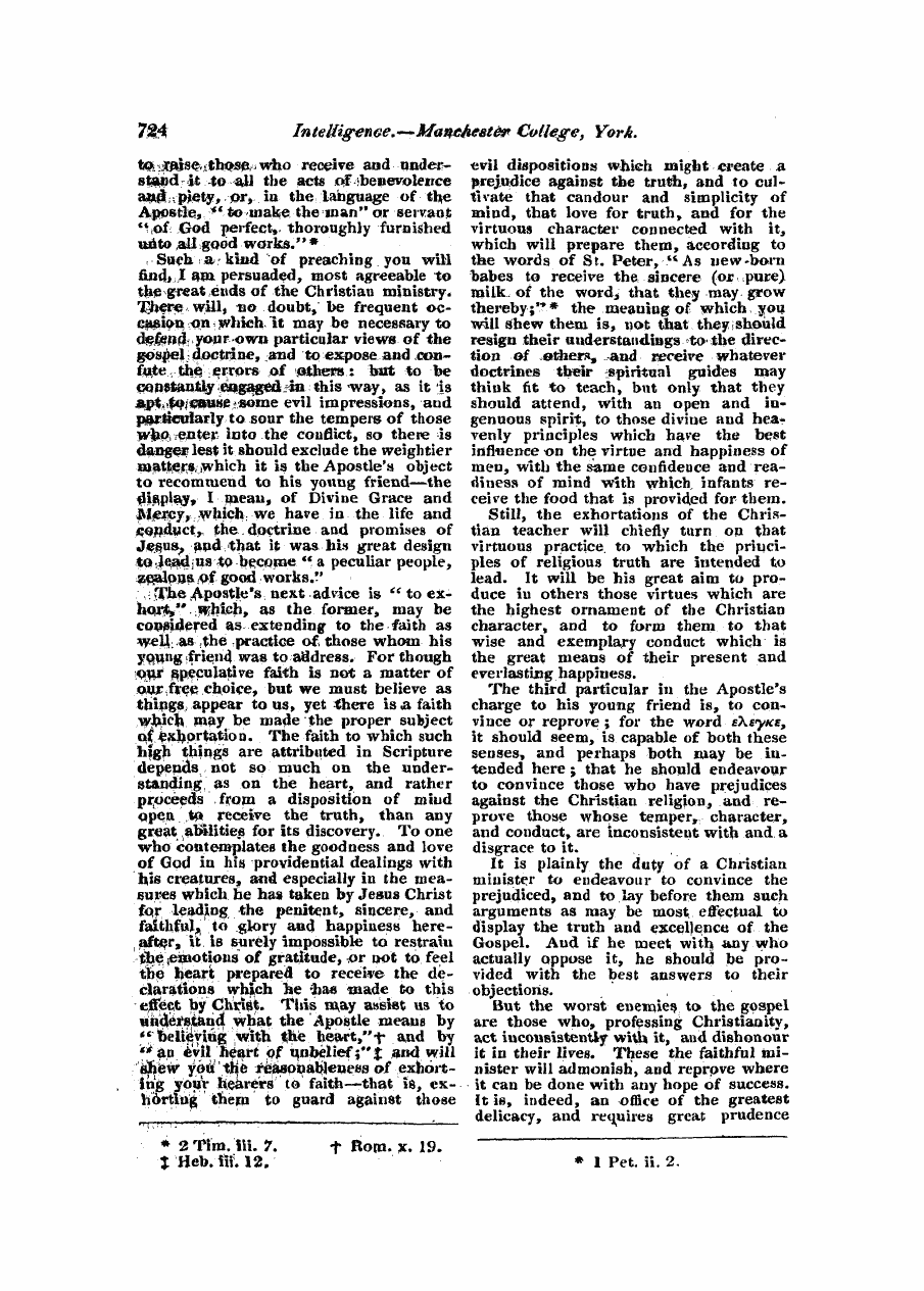 Monthly Repository (1806-1838) and Unitarian Chronicle (1832-1833): F Y, 1st edition: 52