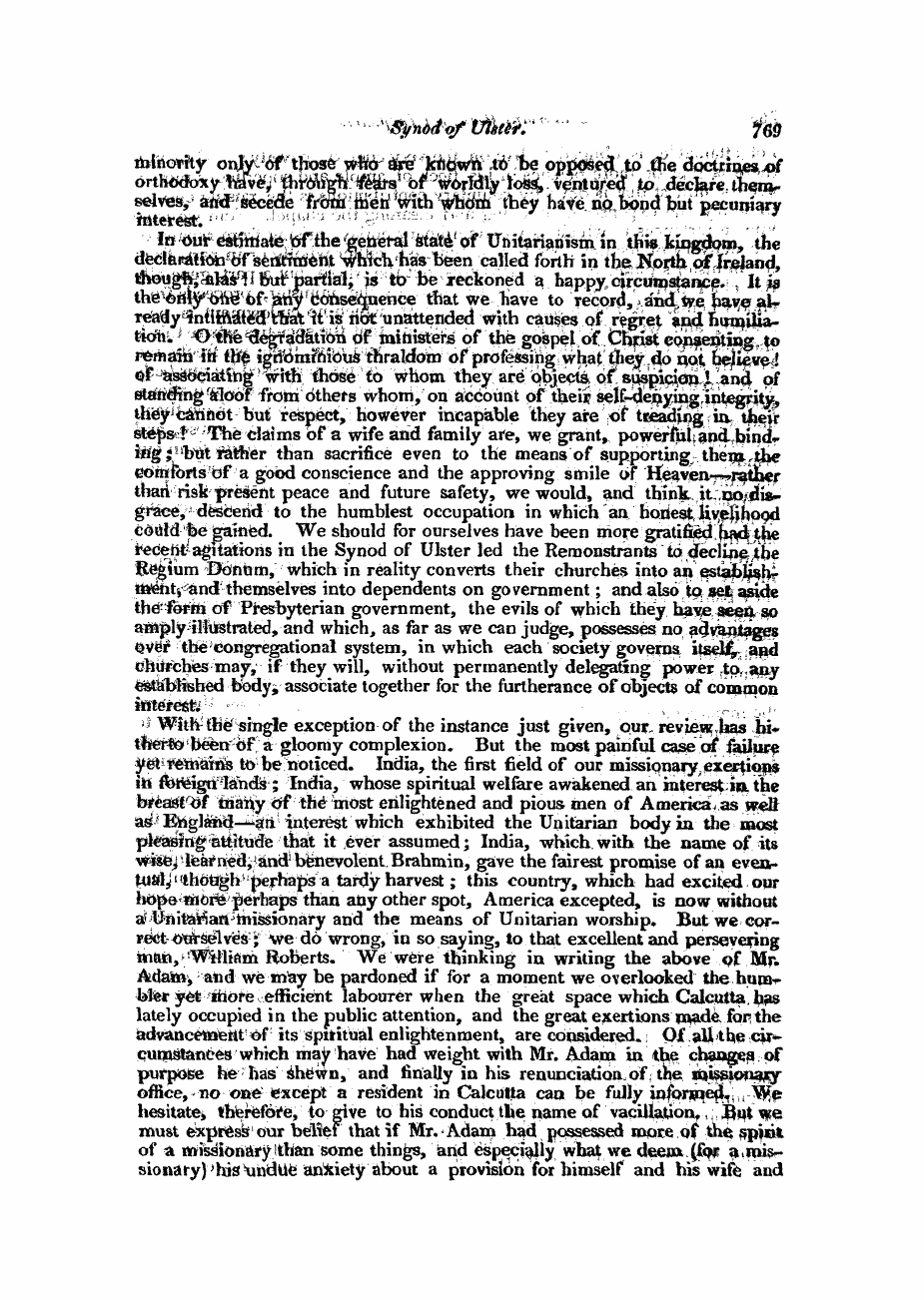 Monthly Repository (1806-1838) and Unitarian Chronicle (1832-1833): F Y, 1st edition: 25