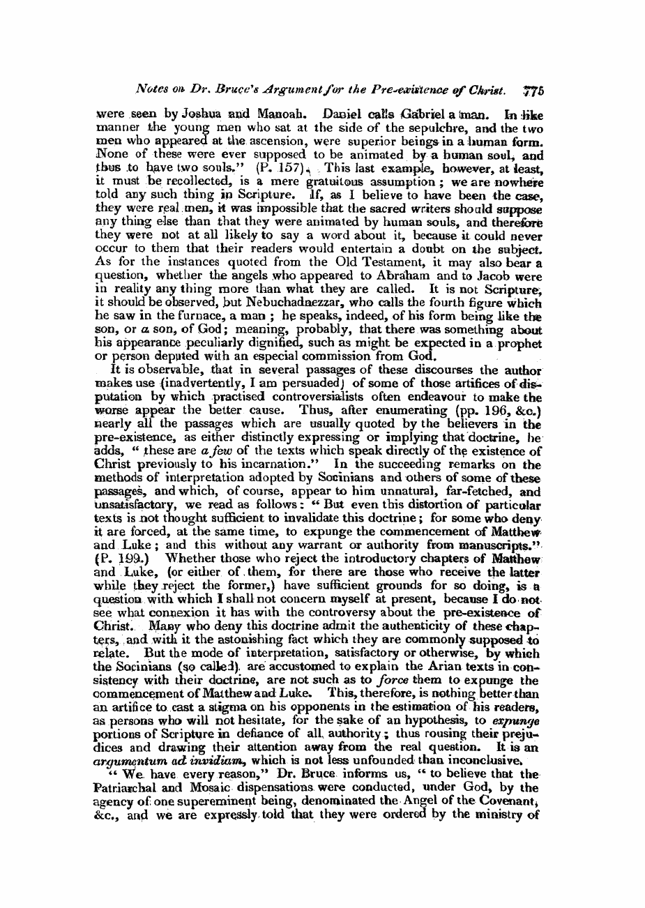 Monthly Repository (1806-1838) and Unitarian Chronicle (1832-1833): F Y, 1st edition - Untitled Article