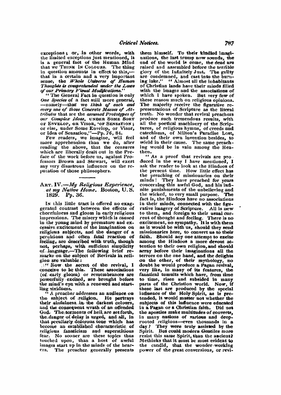 Monthly Repository (1806-1838) and Unitarian Chronicle (1832-1833): F Y, 1st edition: 43