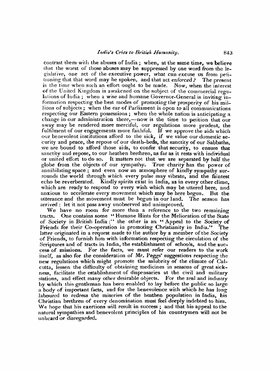 Monthly Repository (1806-1838) and Unitarian Chronicle (1832-1833): F Y, 1st edition - Untitled Article