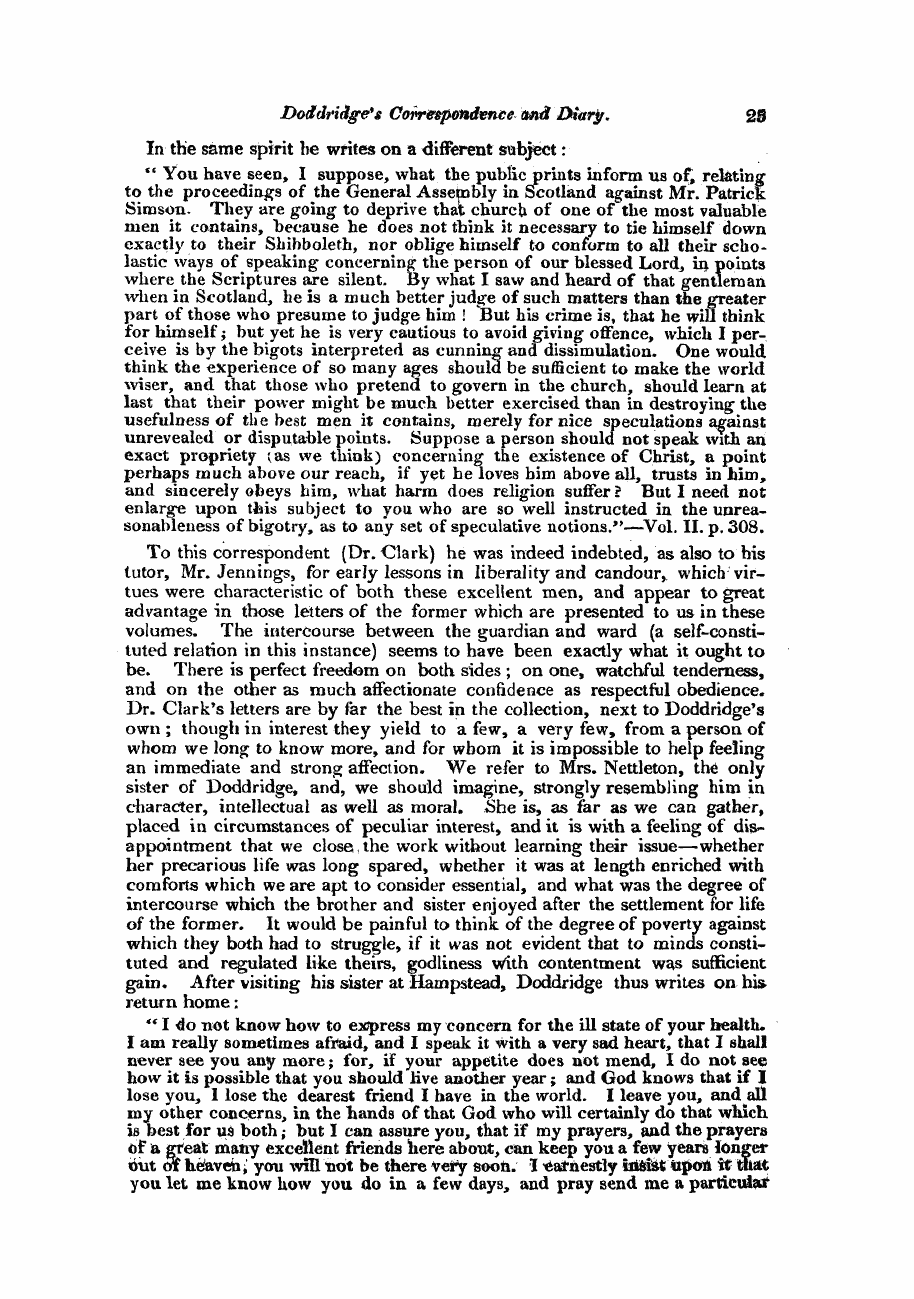 Monthly Repository (1806-1838) and Unitarian Chronicle (1832-1833): F Y, 1st edition - Untitled Article