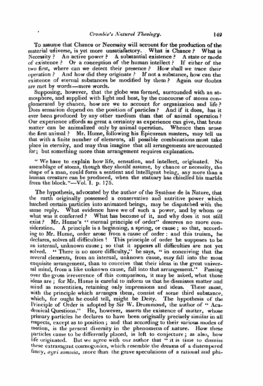 Monthly Repository (1806-1838) and Unitarian Chronicle (1832-1833): F Y, 1st edition - Untitled Article