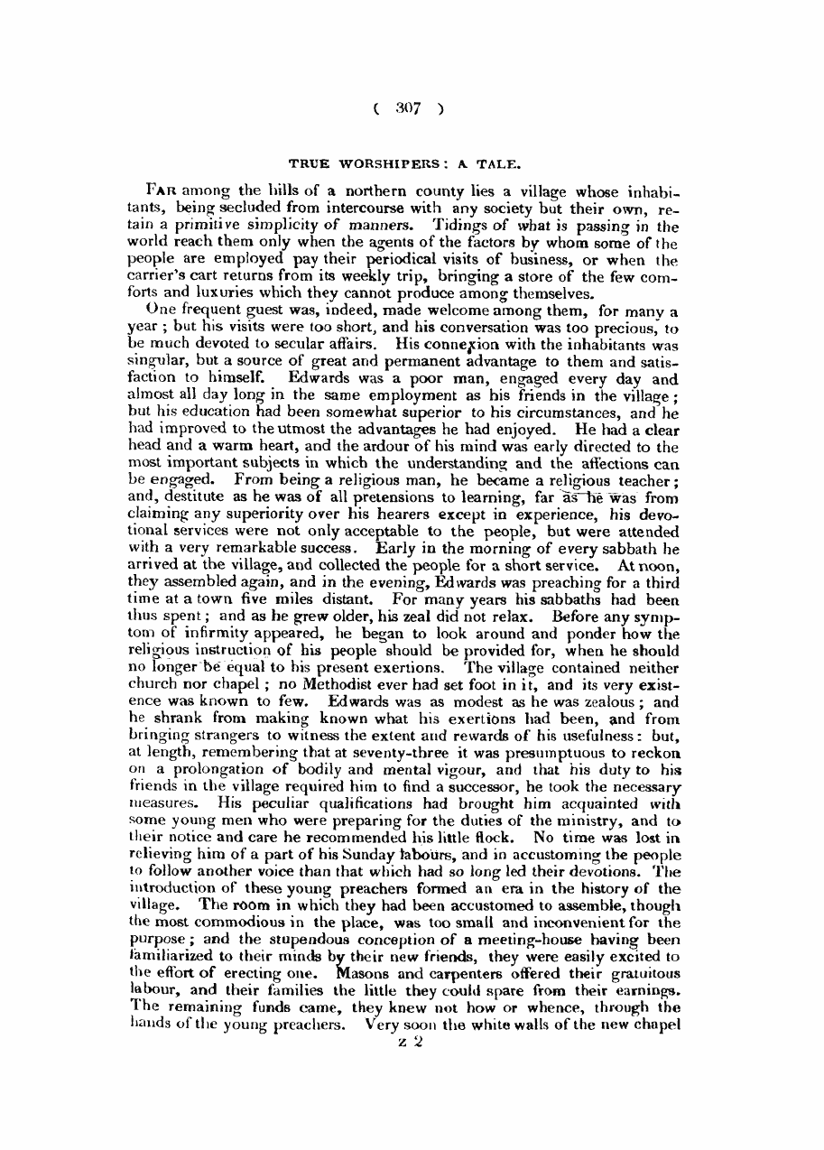 Monthly Repository (1806-1838) and Unitarian Chronicle (1832-1833): F Y, 1st edition - Untitled Article