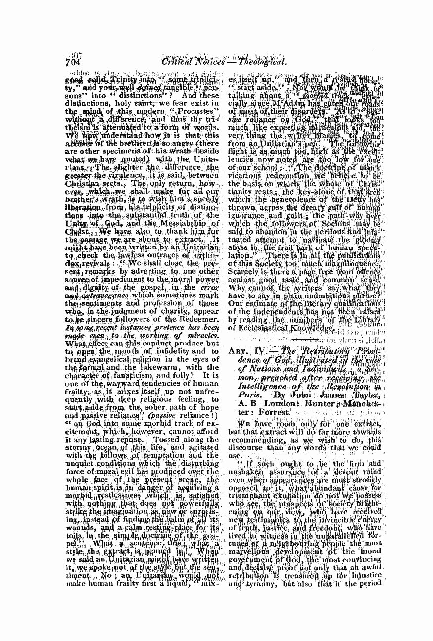 Monthly Repository (1806-1838) and Unitarian Chronicle (1832-1833): F Y, 1st edition: 48