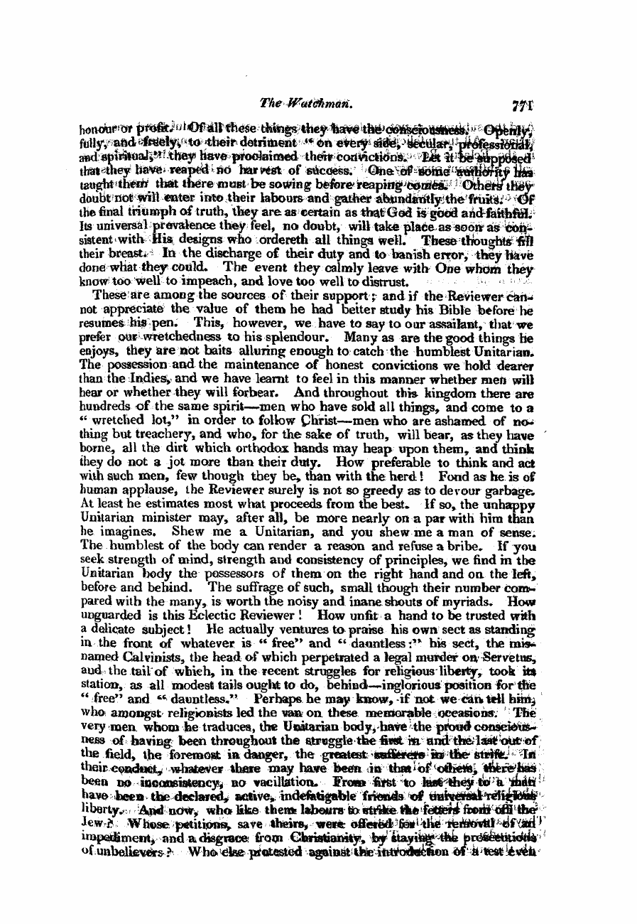 Monthly Repository (1806-1838) and Unitarian Chronicle (1832-1833): F Y, 1st edition - Untitled Article