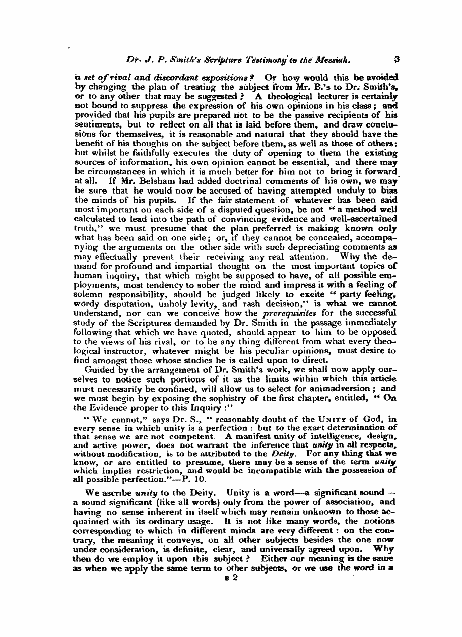 Monthly Repository (1806-1838) and Unitarian Chronicle (1832-1833): F Y, 1st edition - Untitled Article