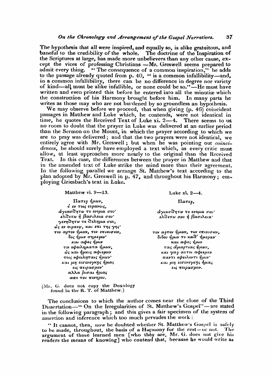 Monthly Repository (1806-1838) and Unitarian Chronicle (1832-1833): F Y, 1st edition: 37