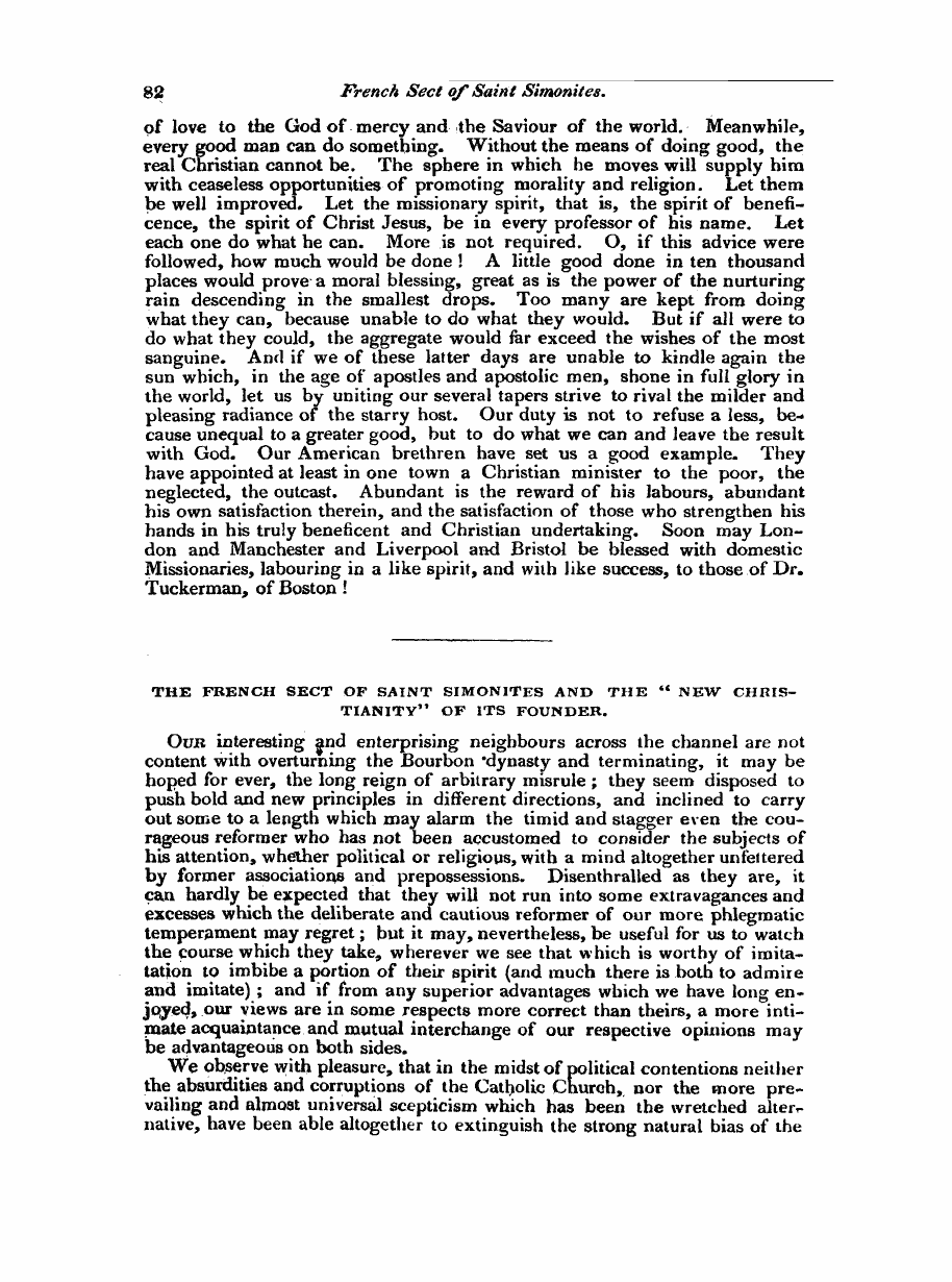 Monthly Repository (1806-1838) and Unitarian Chronicle (1832-1833): F Y, 1st edition - Untitled Article