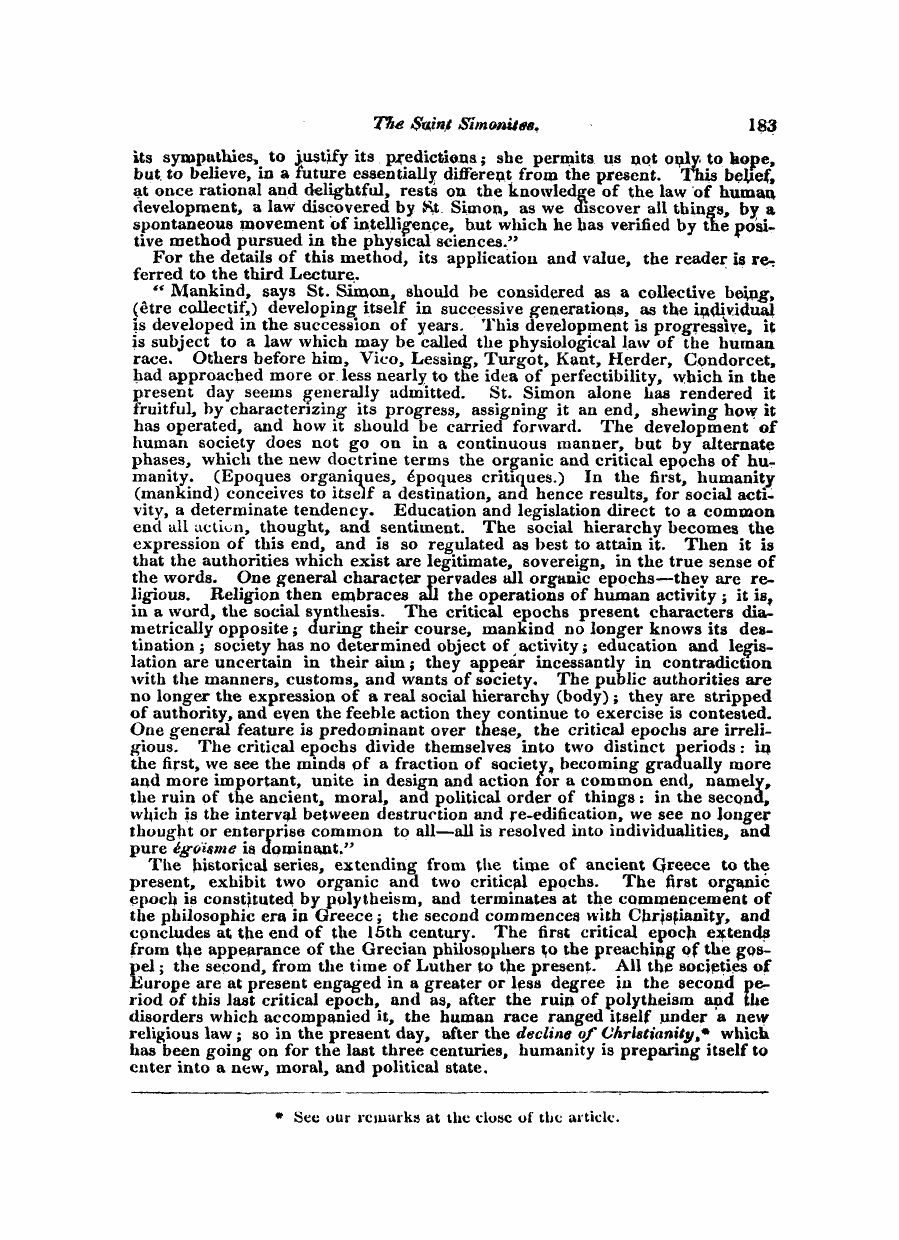 Monthly Repository (1806-1838) and Unitarian Chronicle (1832-1833): F Y, 1st edition - Untitled Article