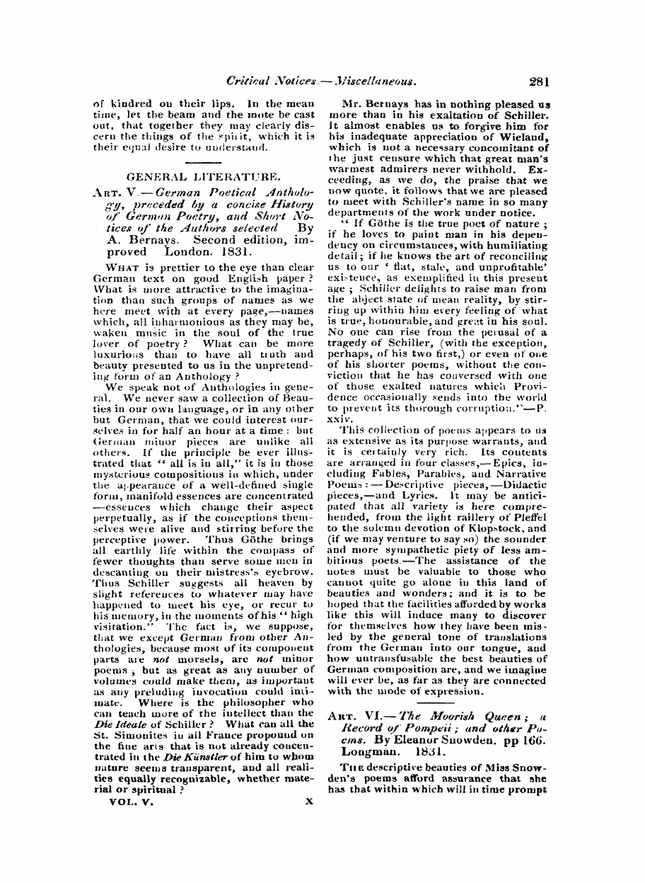 Monthly Repository (1806-1838) and Unitarian Chronicle (1832-1833): F Y, 1st edition: 65