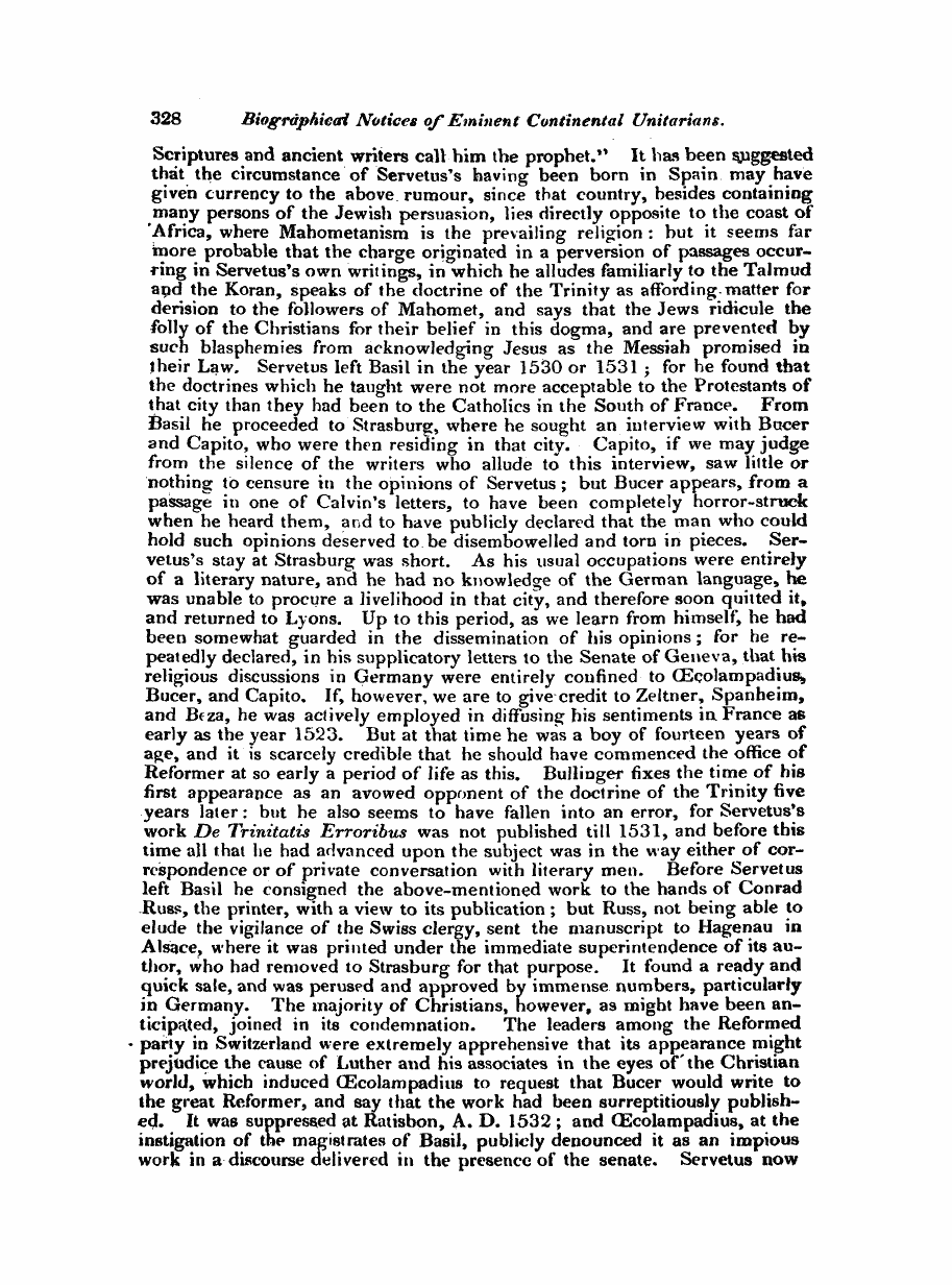 Monthly Repository (1806-1838) and Unitarian Chronicle (1832-1833): F Y, 1st edition - Untitled Article