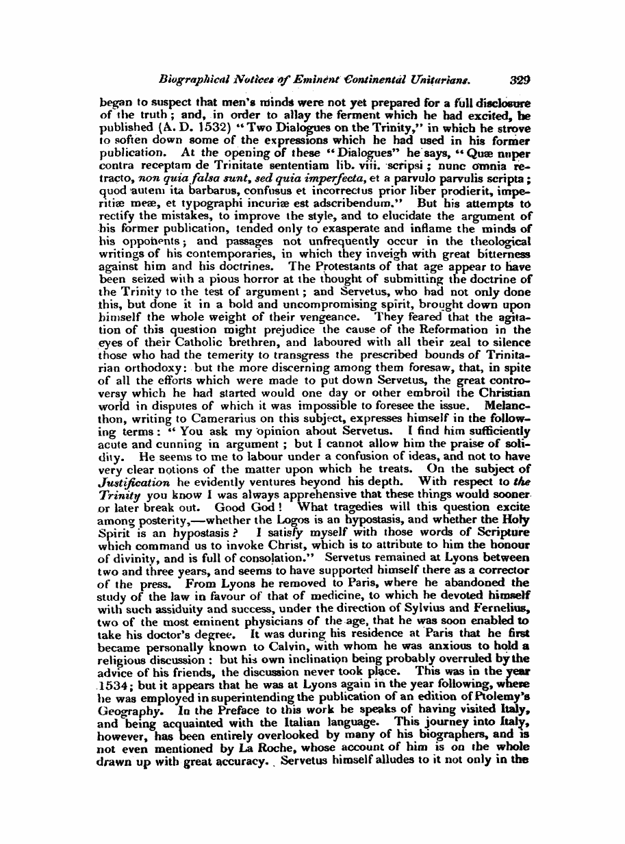 Monthly Repository (1806-1838) and Unitarian Chronicle (1832-1833): F Y, 1st edition - Untitled Article