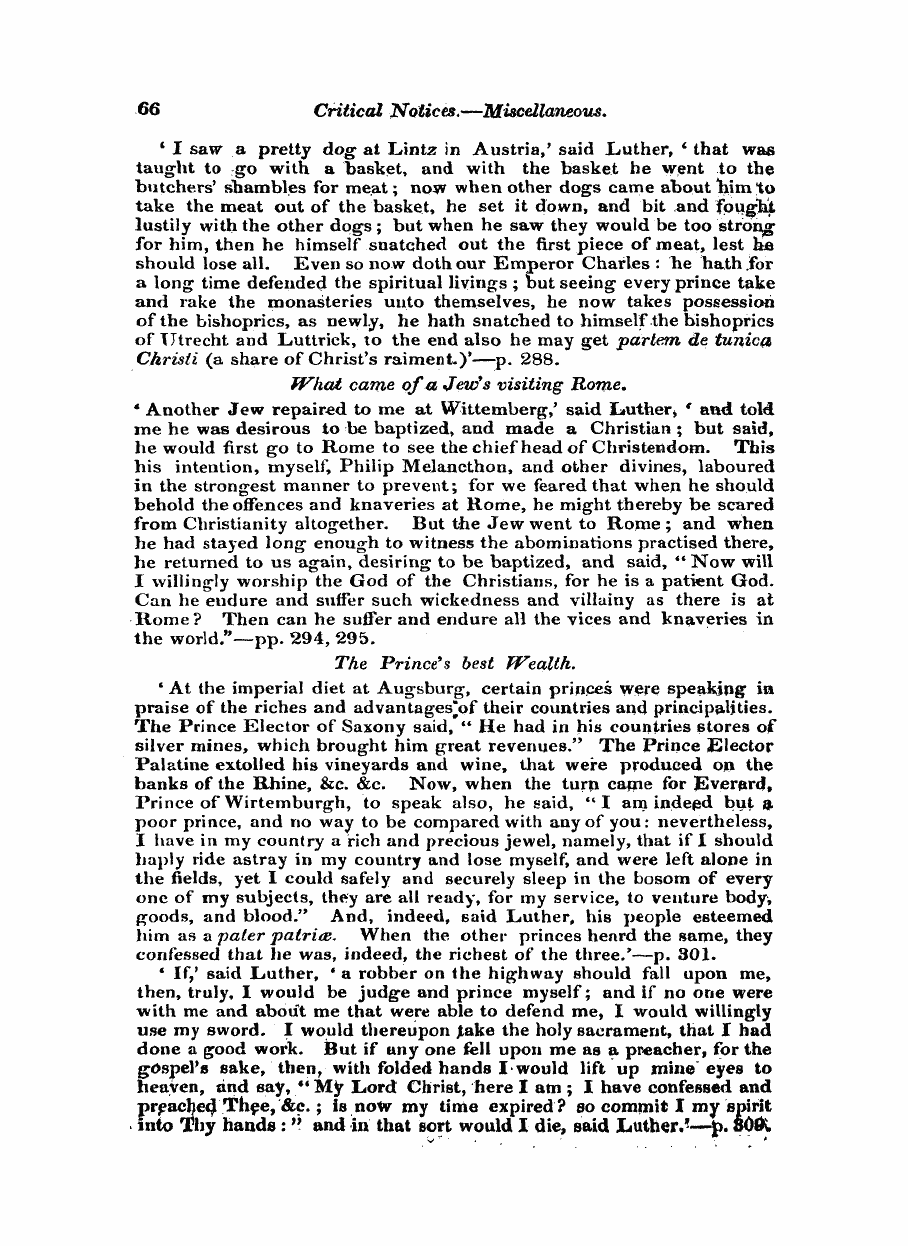 Monthly Repository (1806-1838) and Unitarian Chronicle (1832-1833): F Y, 1st edition: 66